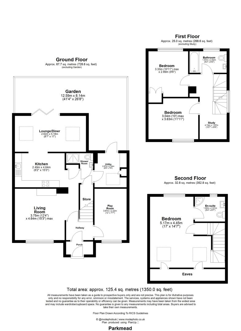 59, Parkmead, Loughton floorplan