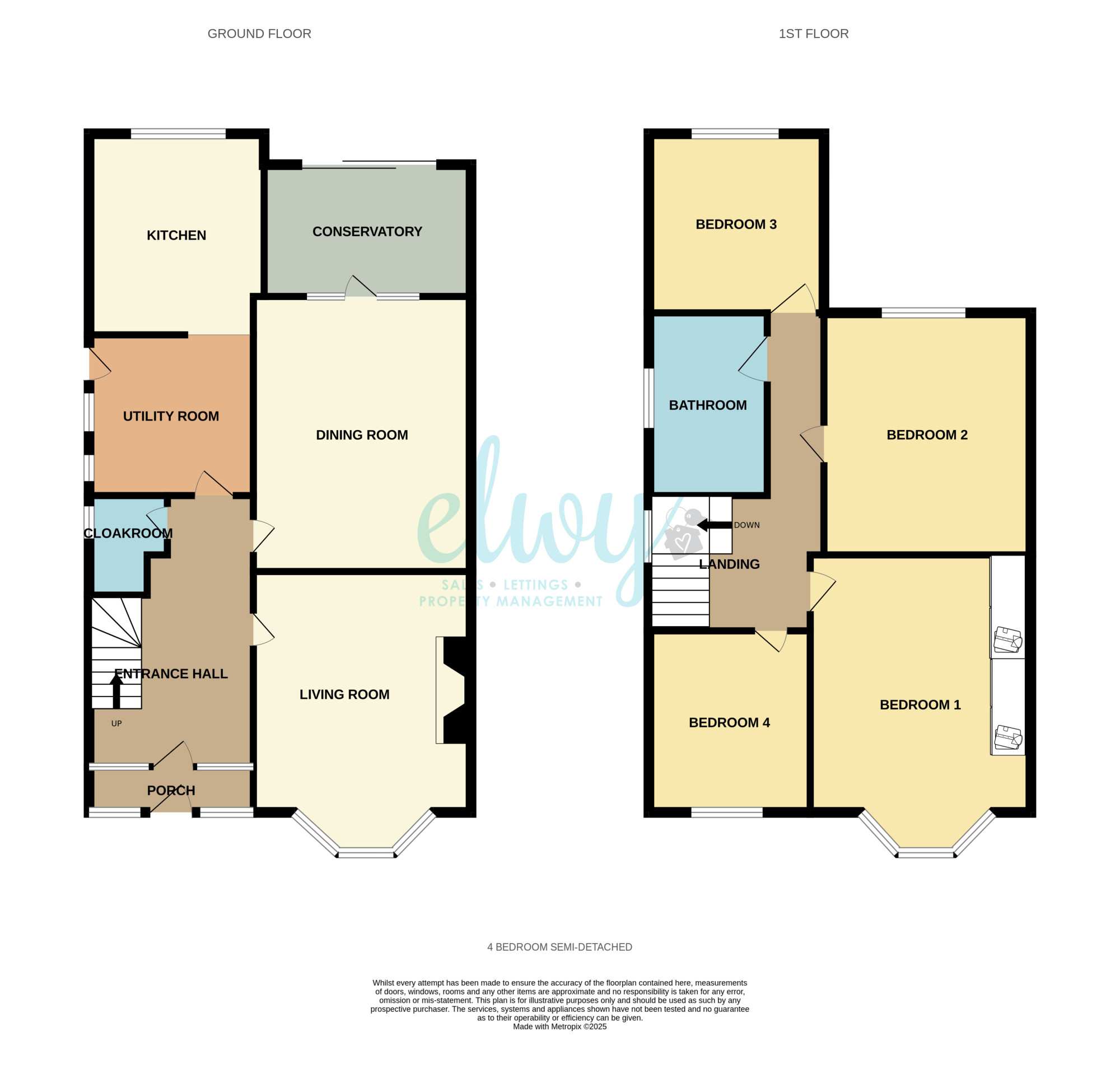 31, Highfield Park, Rhyl floorplan