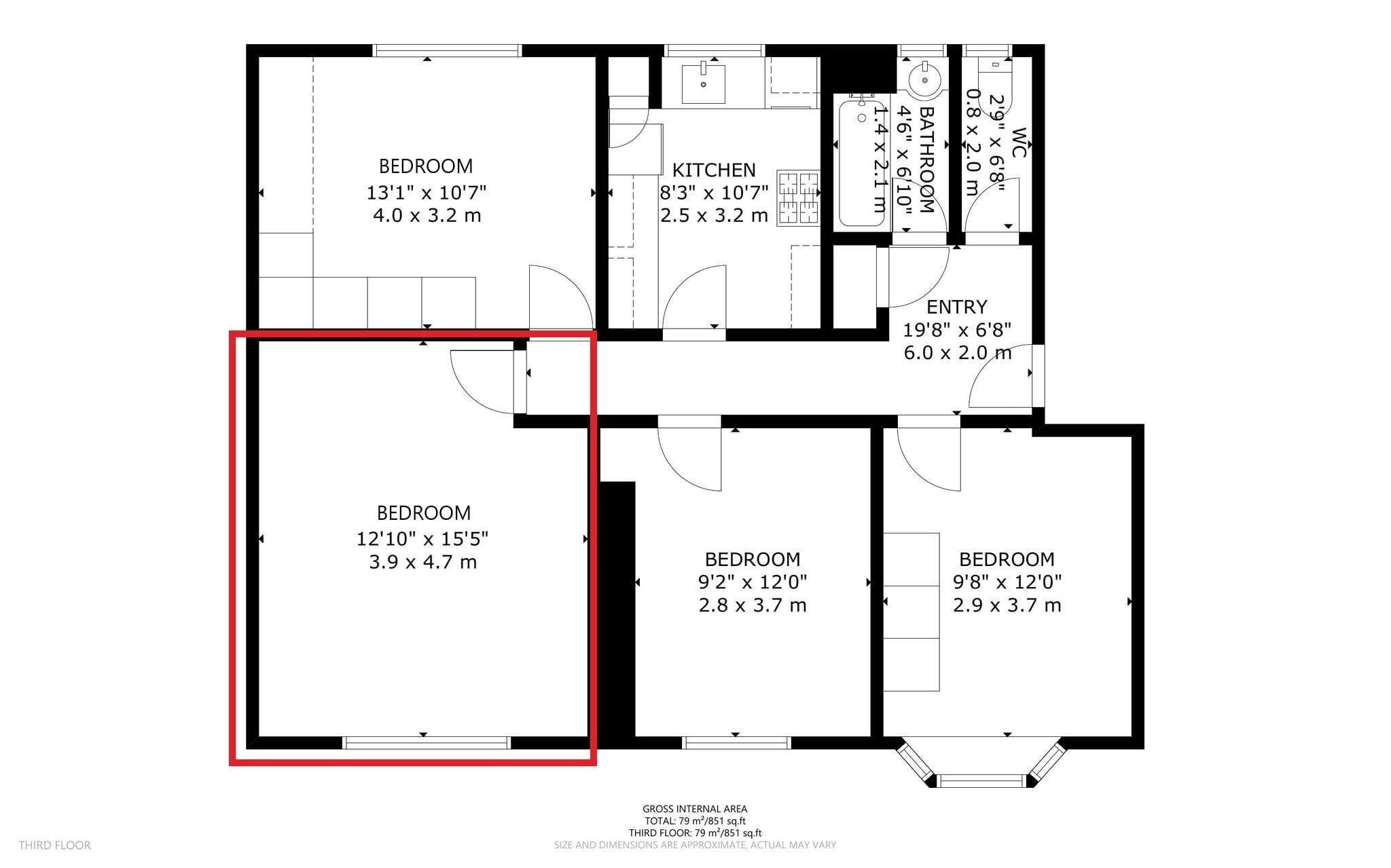 Cornwallis Road, London floorplan