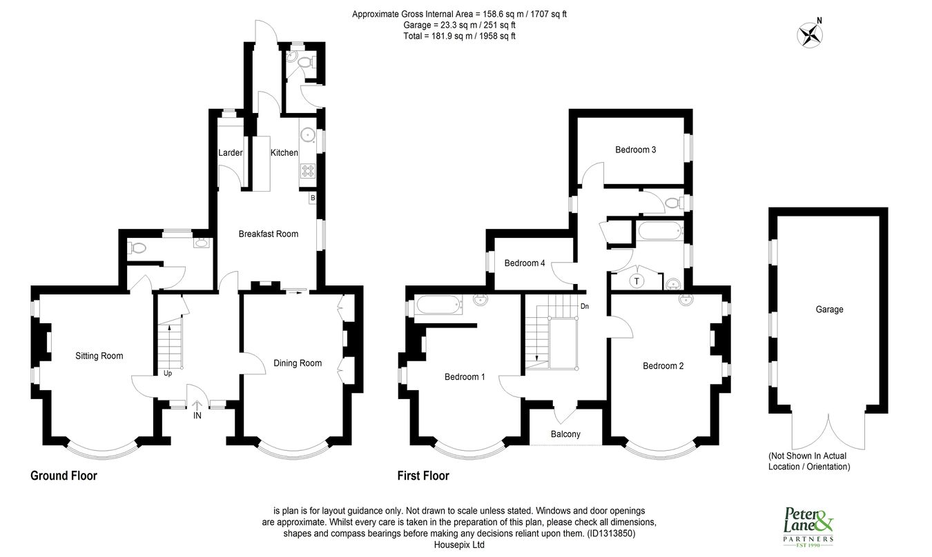 124, Hartford Road, Huntingdon floorplan