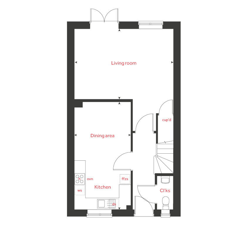236, Daniels Way, Stonehouse floorplan