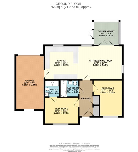 14, Deerhill Road, Devon floorplan
