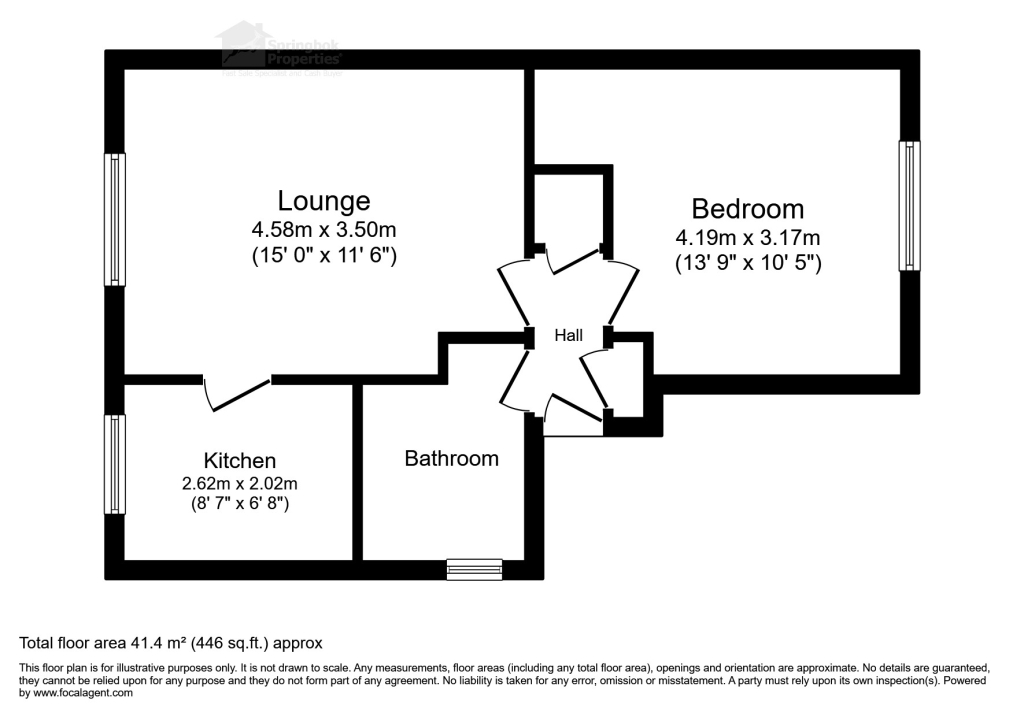 127, Brunel Road, Southampton floorplan