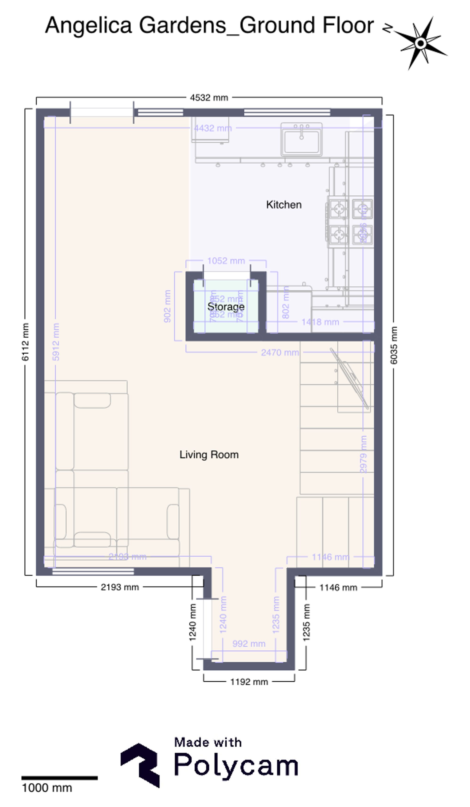 8 Angelica Gardens, Croydon floorplan