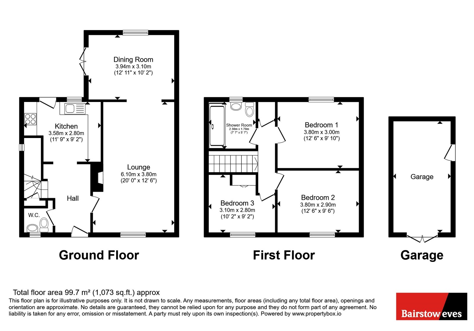32, Rochester Way, Suffolk floorplan