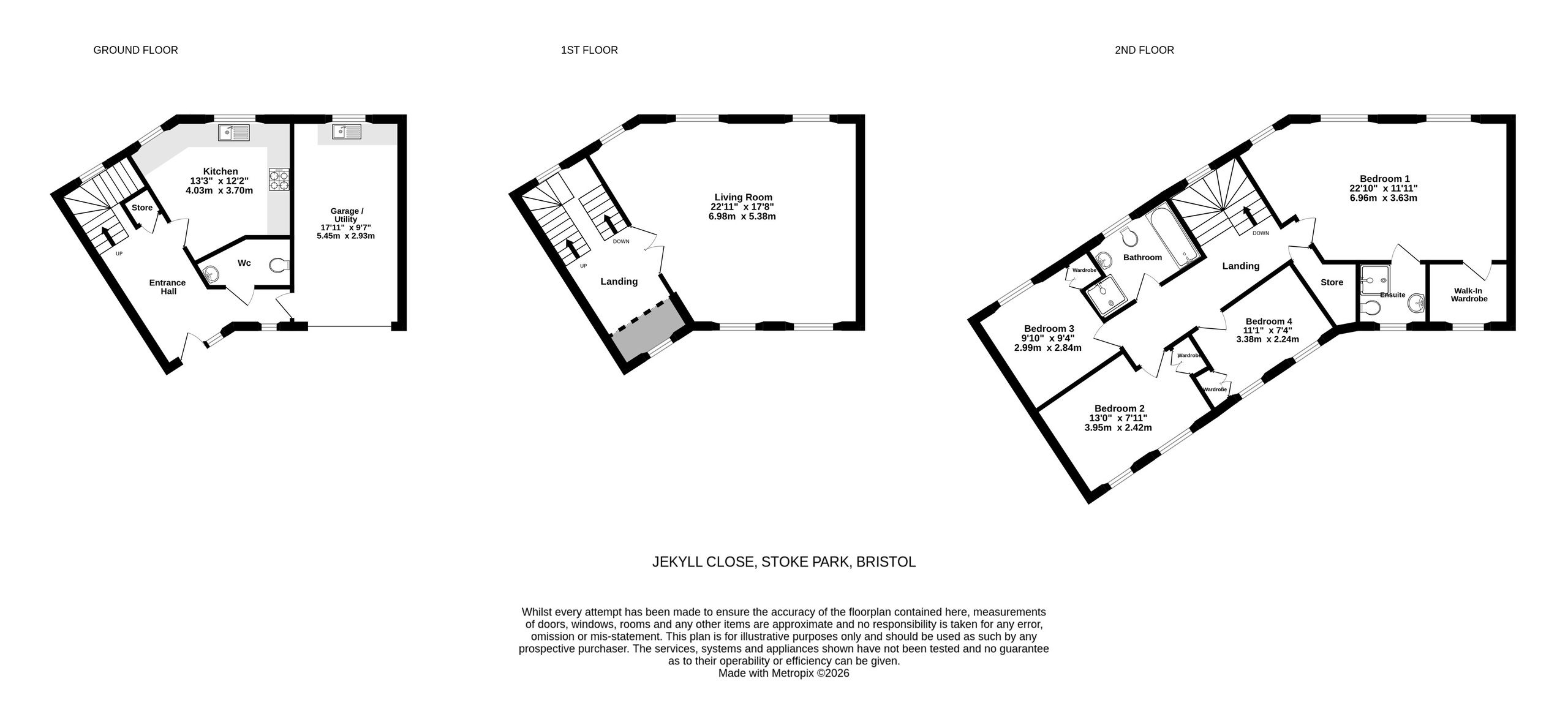 42 Jekyll Close, Bristol floorplan
