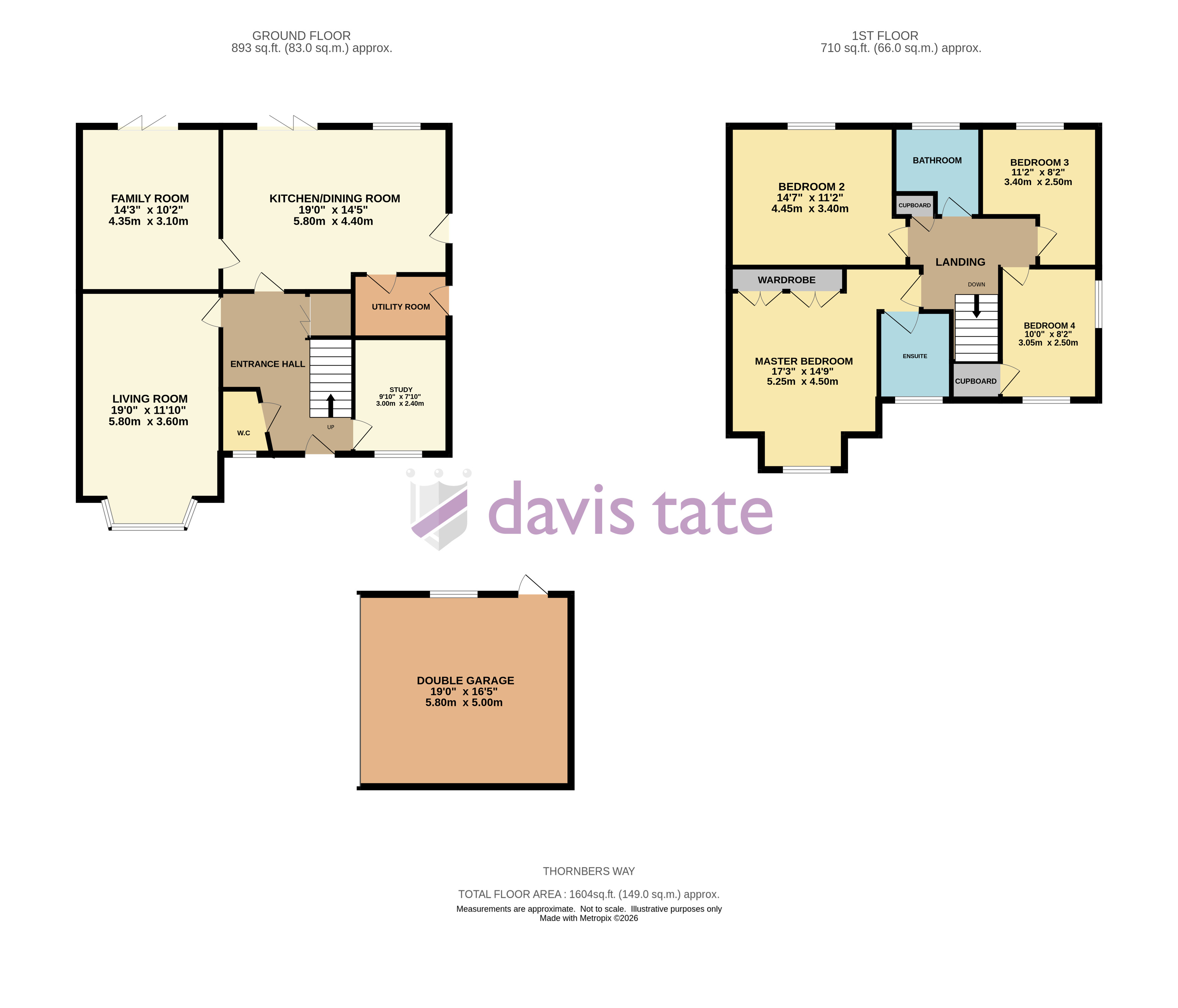 26, Thornbers Way, Reading floorplan