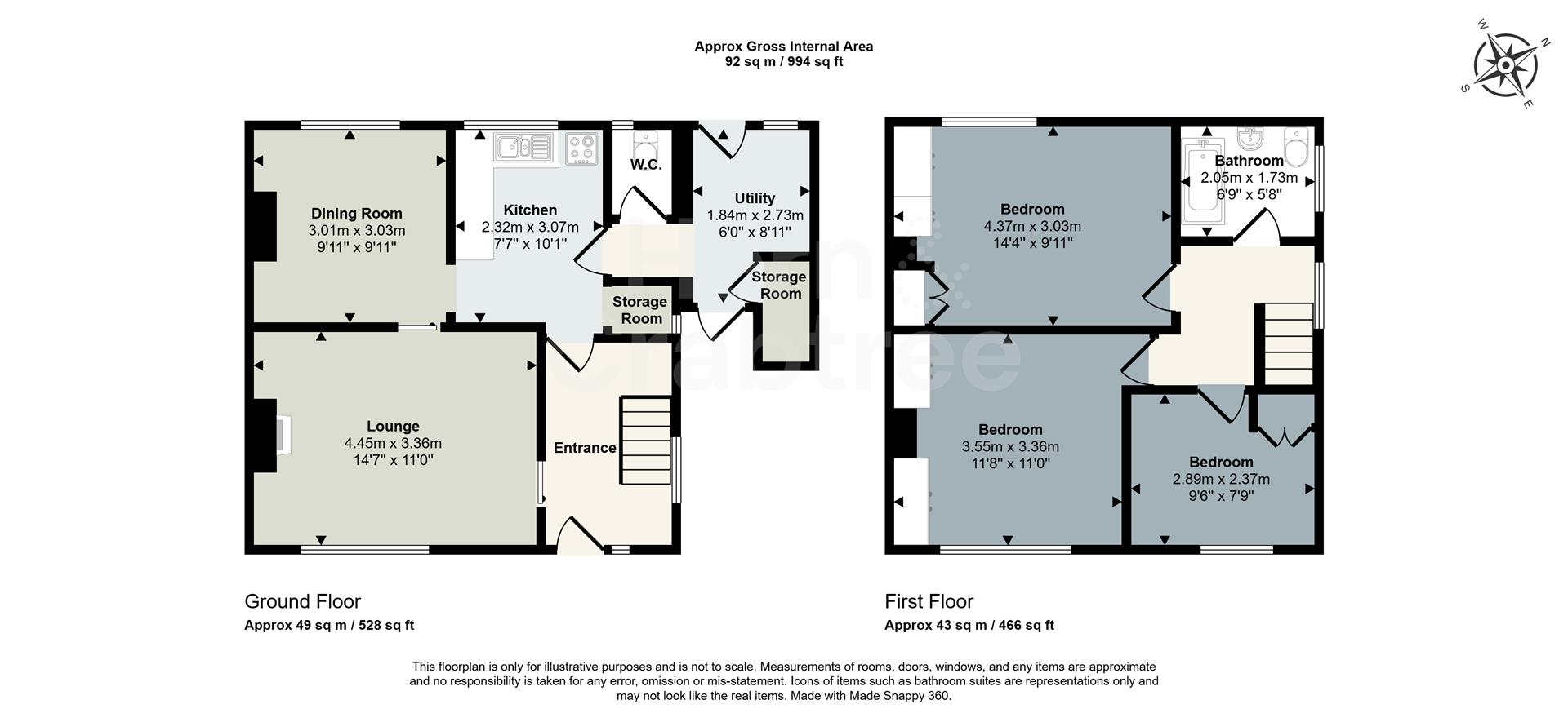 51, Morris Avenue, Cardiff floorplan