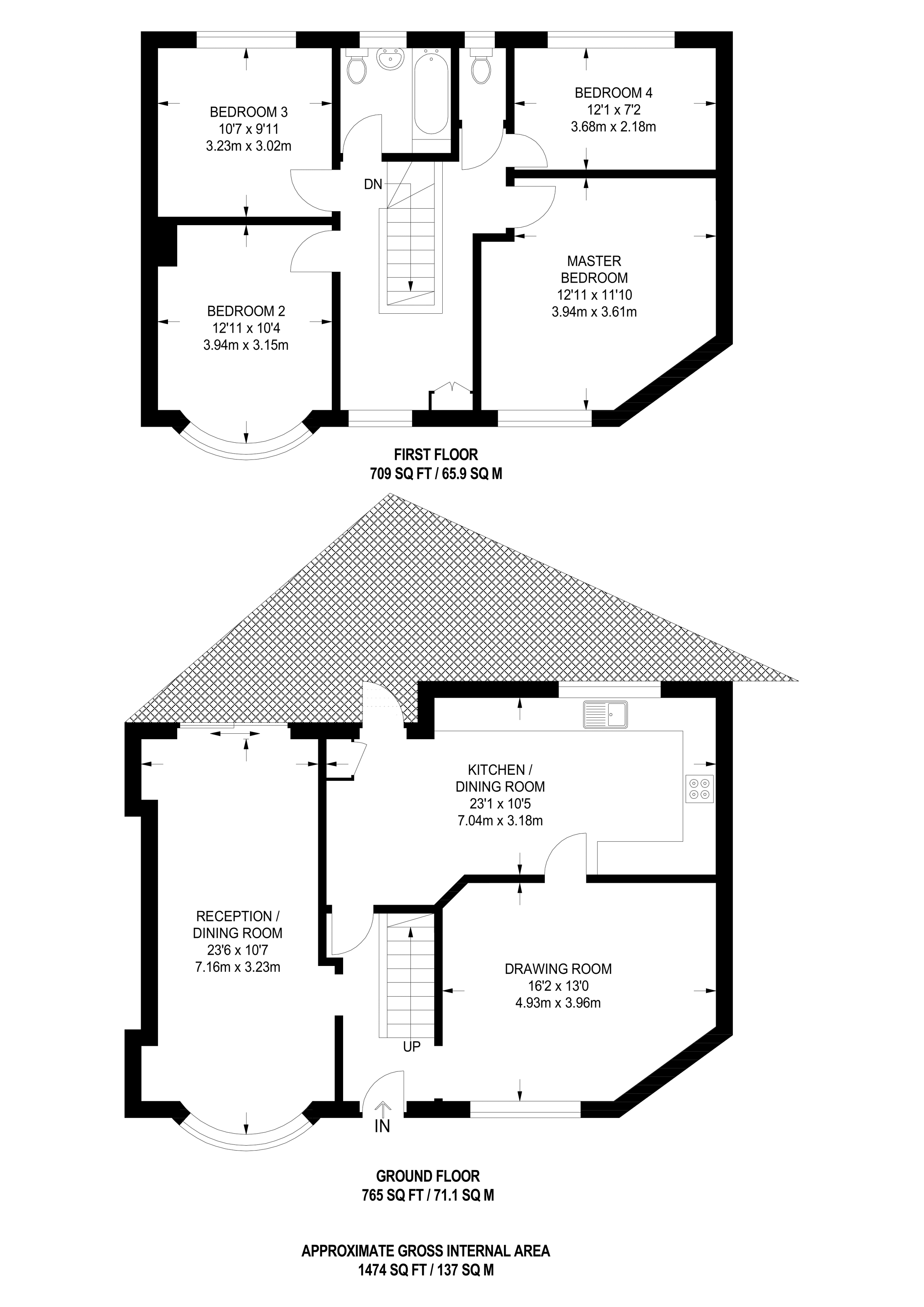 4 Bedrooms Semi-detached house for sale in Aspen Gardens CR4, Mitcham,