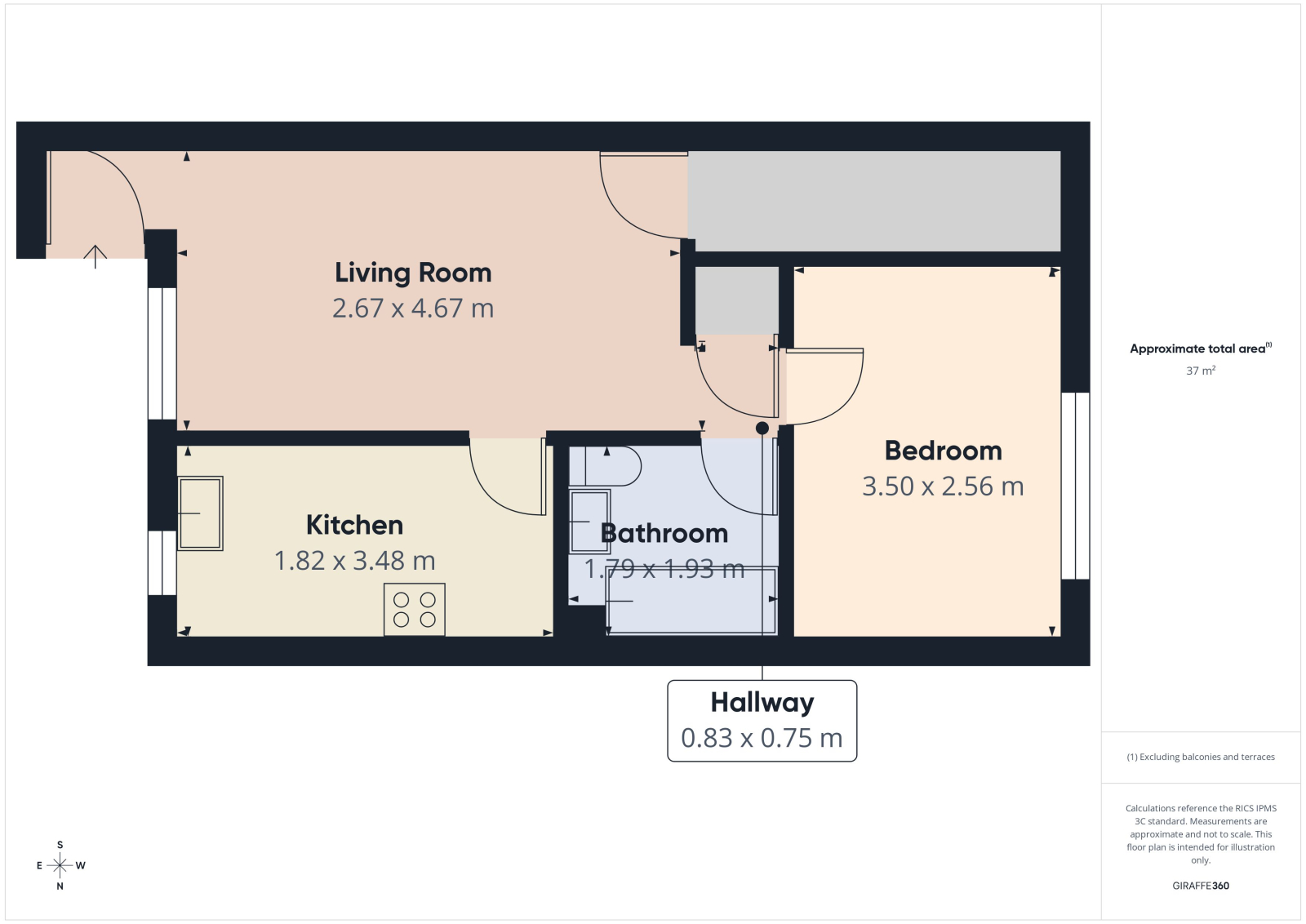 23 Course Park Crescent, Fareham floorplan