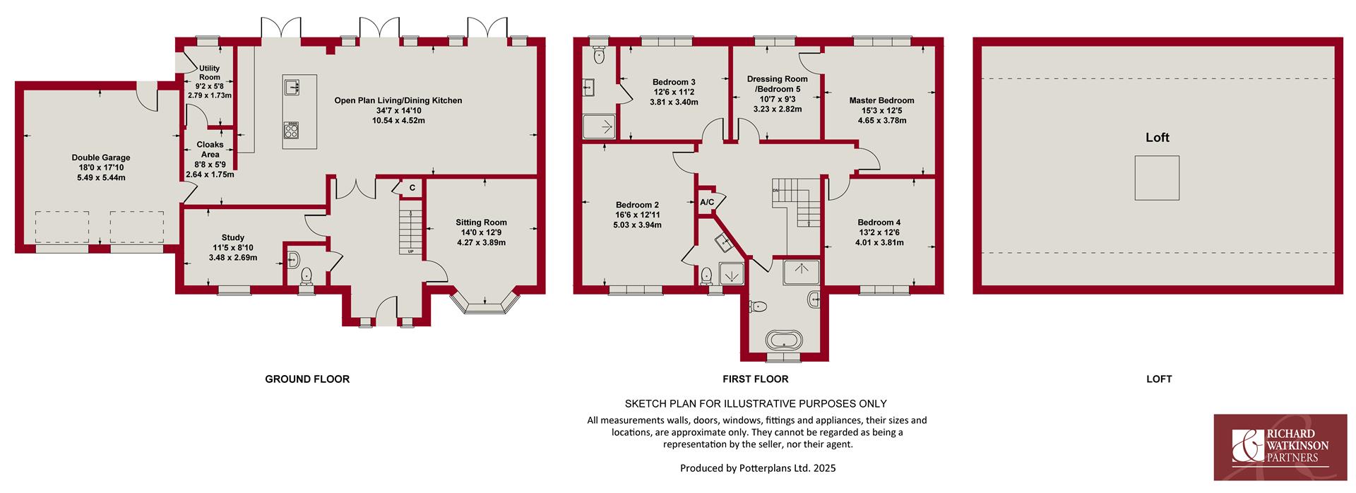8, Valley Lane, Long Bennington floorplan