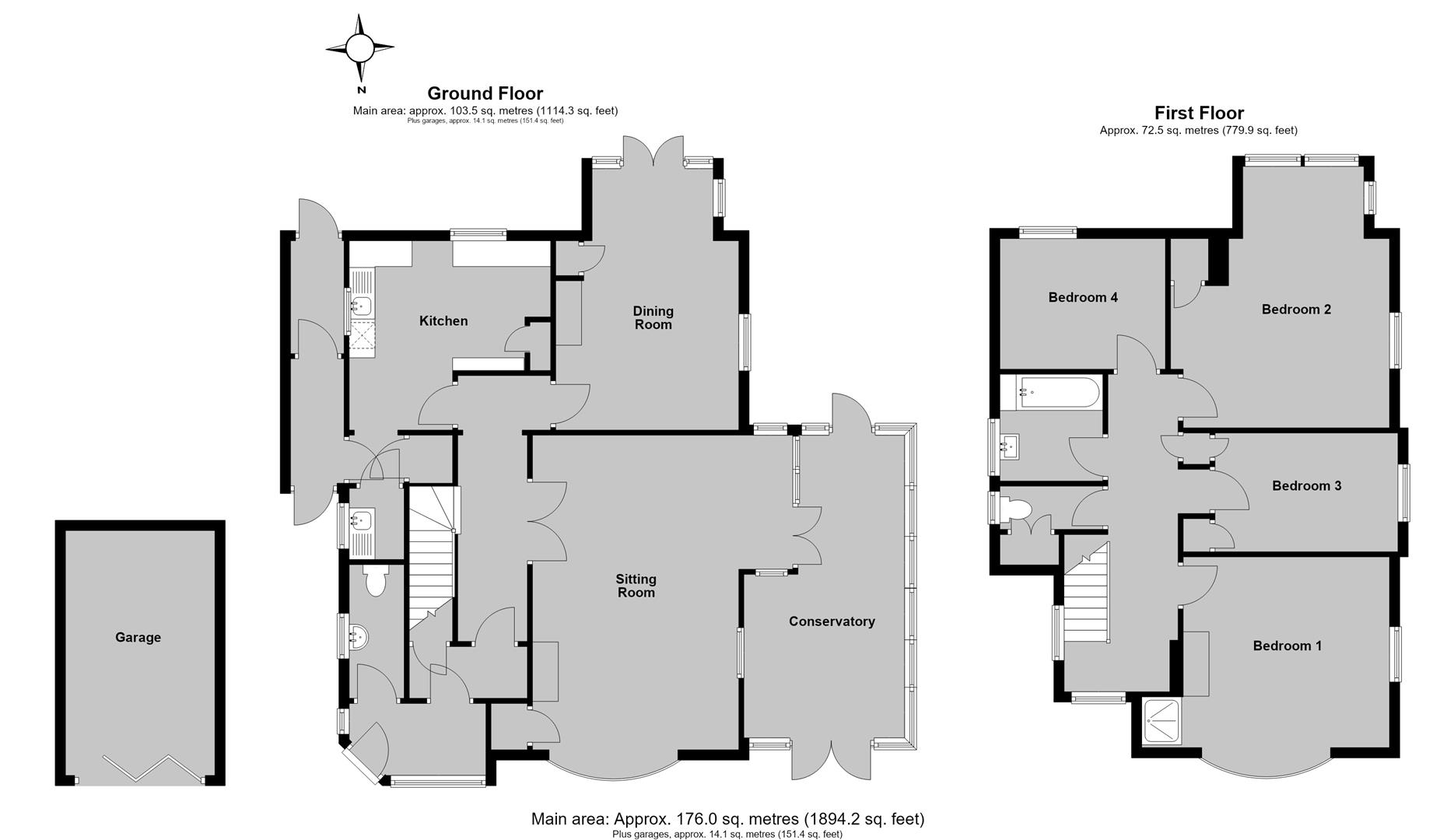 64, Western Esplanade, Herne Bay floorplan