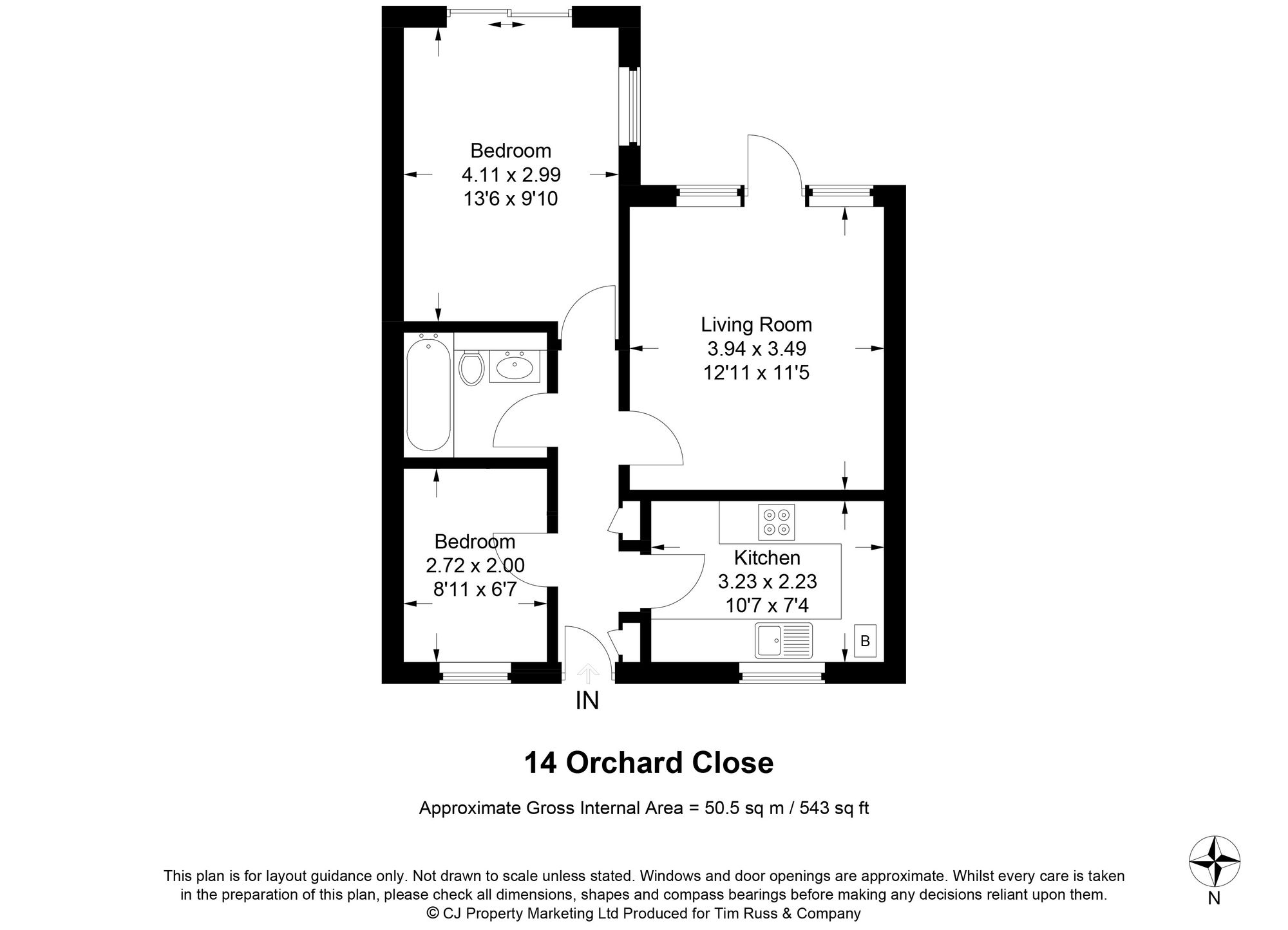 14 Orchard Close, Beaconsfield floorplan