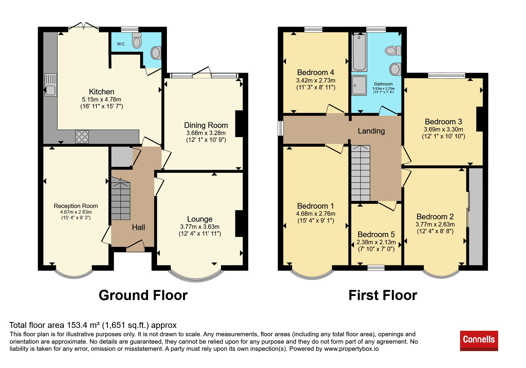 33, Vassall Road, Bristol floorplan