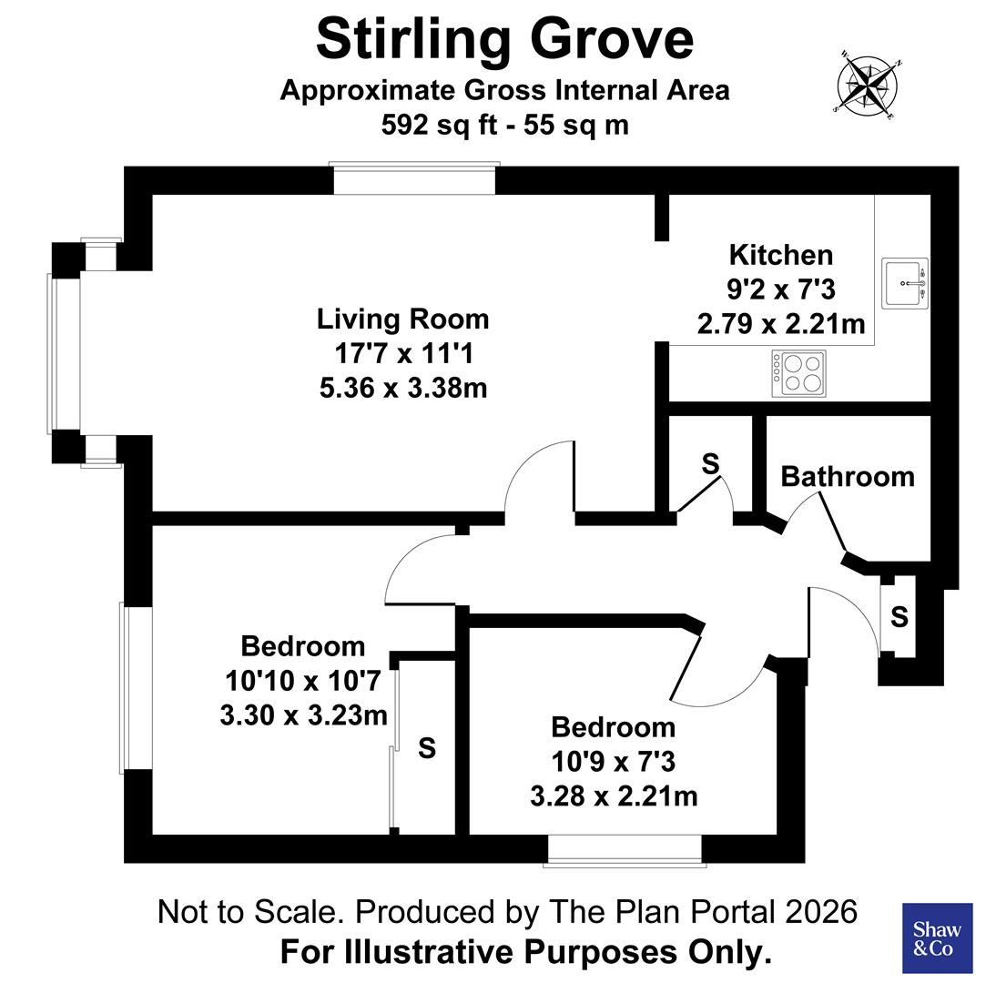 17, Stirling Grove, Hounslow floorplan