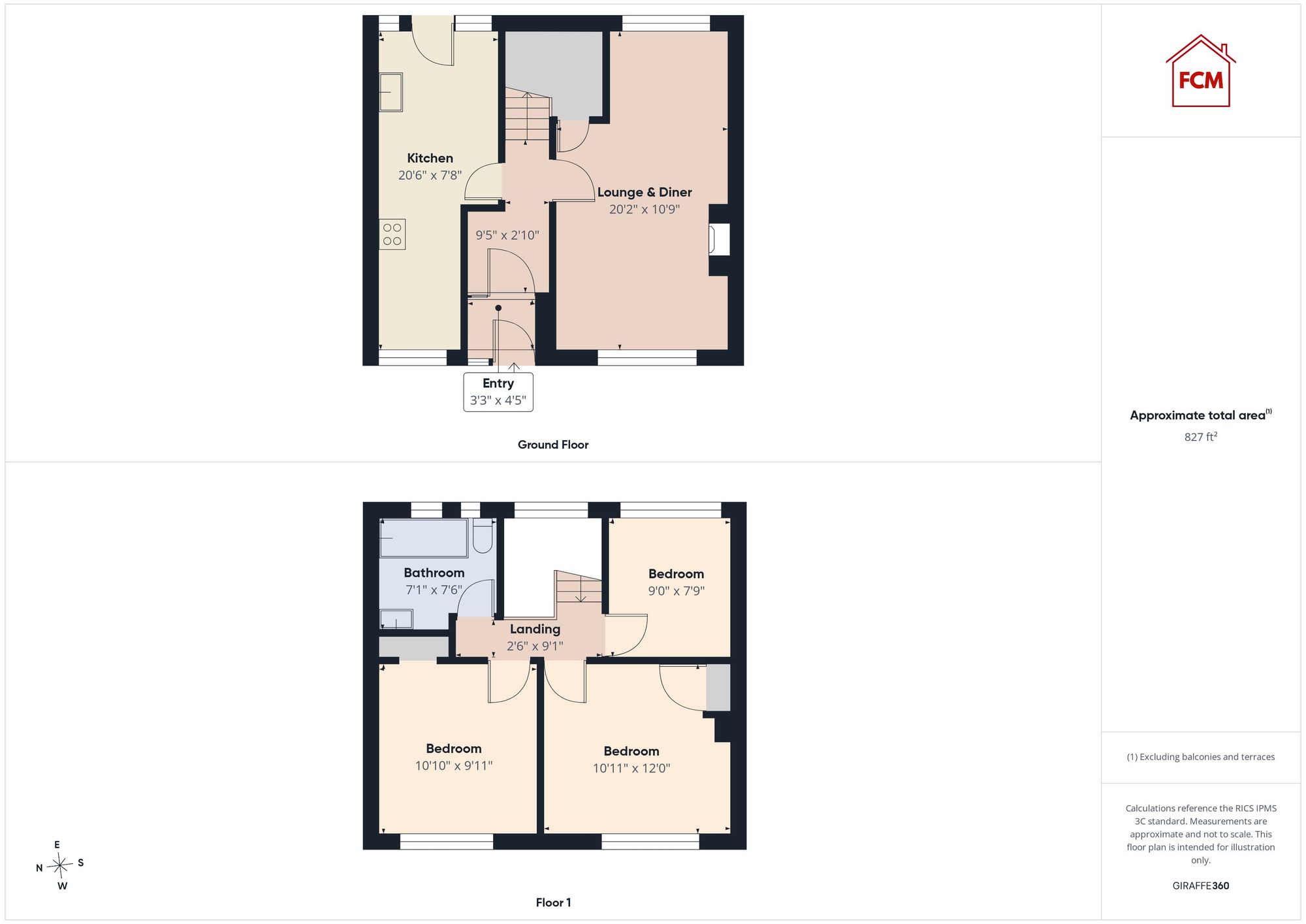 21 Cockfield Drive, Workington floorplan