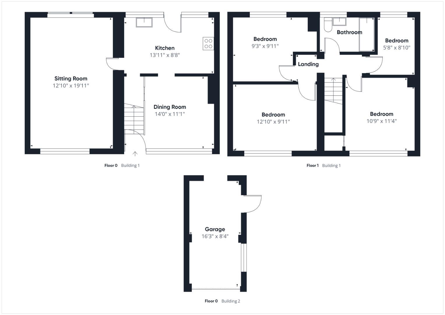 40, Weavers Way, Ashford floorplan