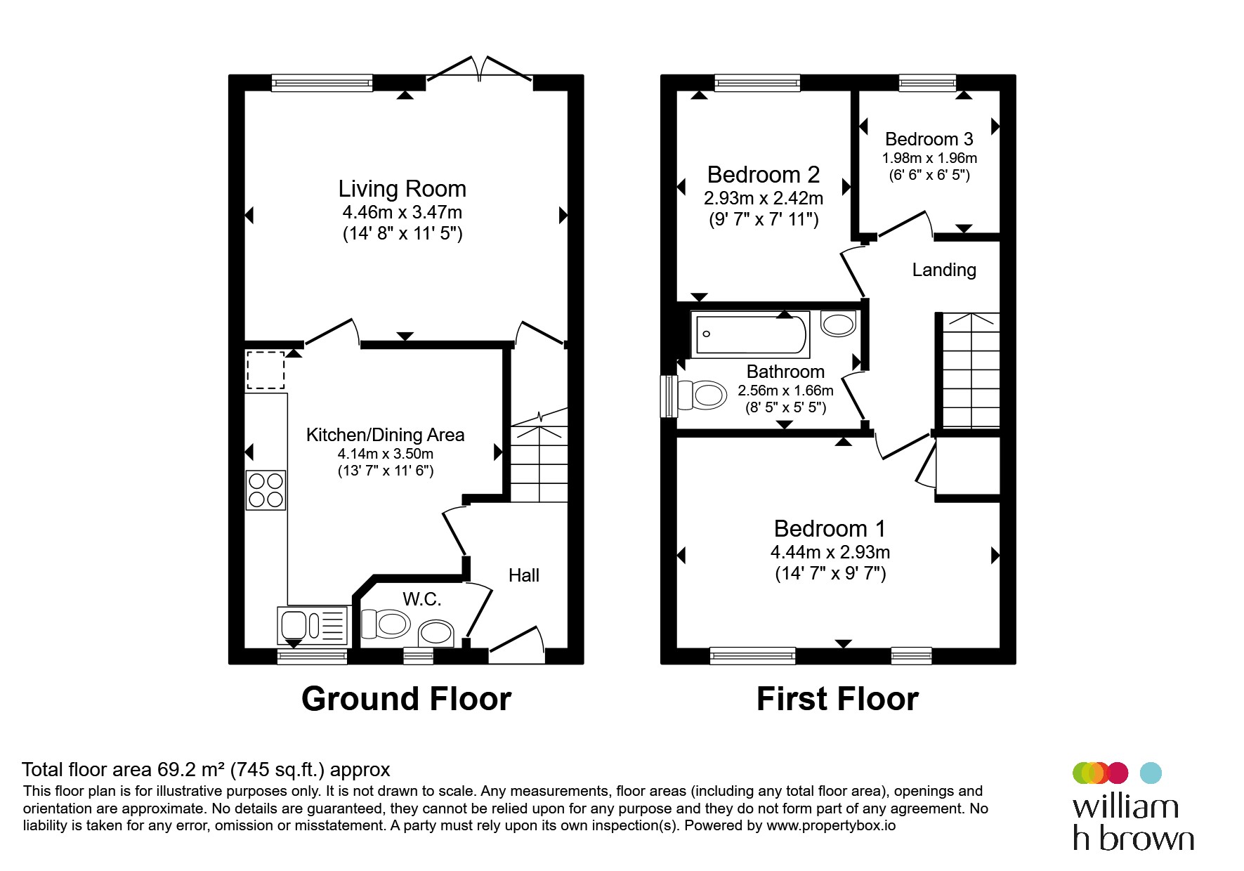 159, Park Lane, Bradford floorplan