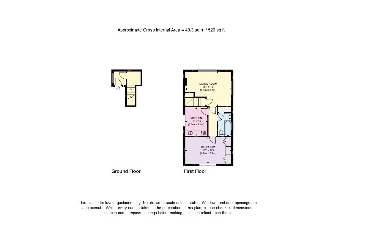 Flat 2 Garden Cottage,, Bramshott Lodge, Liphook floorplan