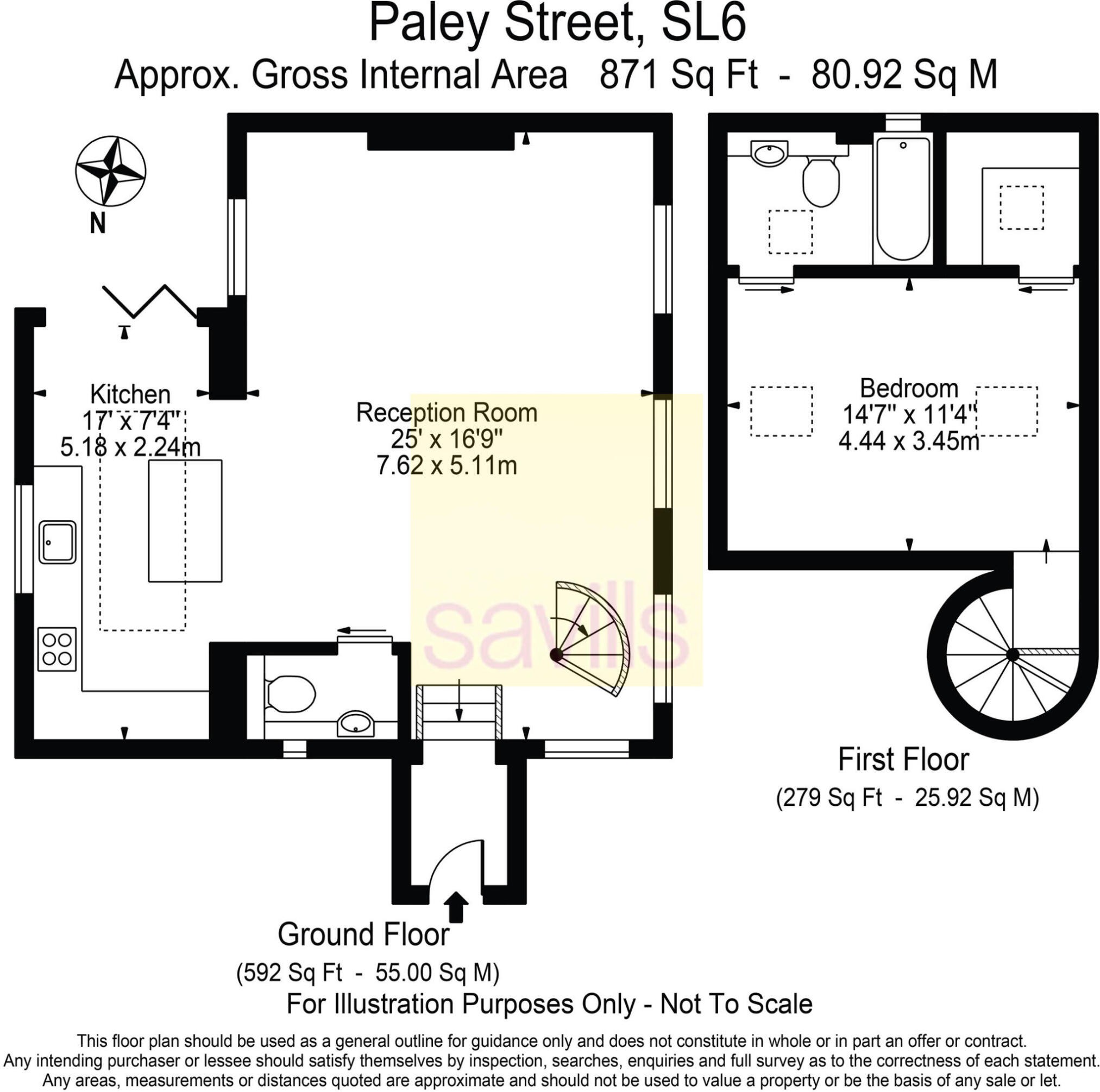 The Little Chapel, -, Maidenhead floorplan