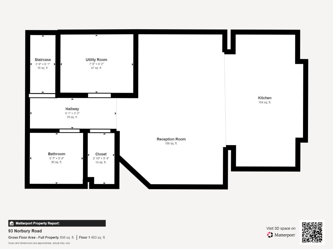 93, Norbury Avenue, Walsall floorplan