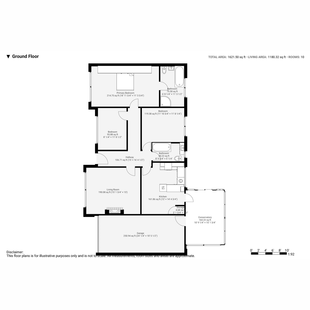 1, Woodburn Drive, Sheffield floorplan