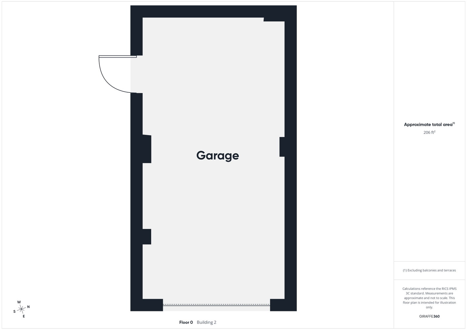 7, Castell Road, Bacton floorplan