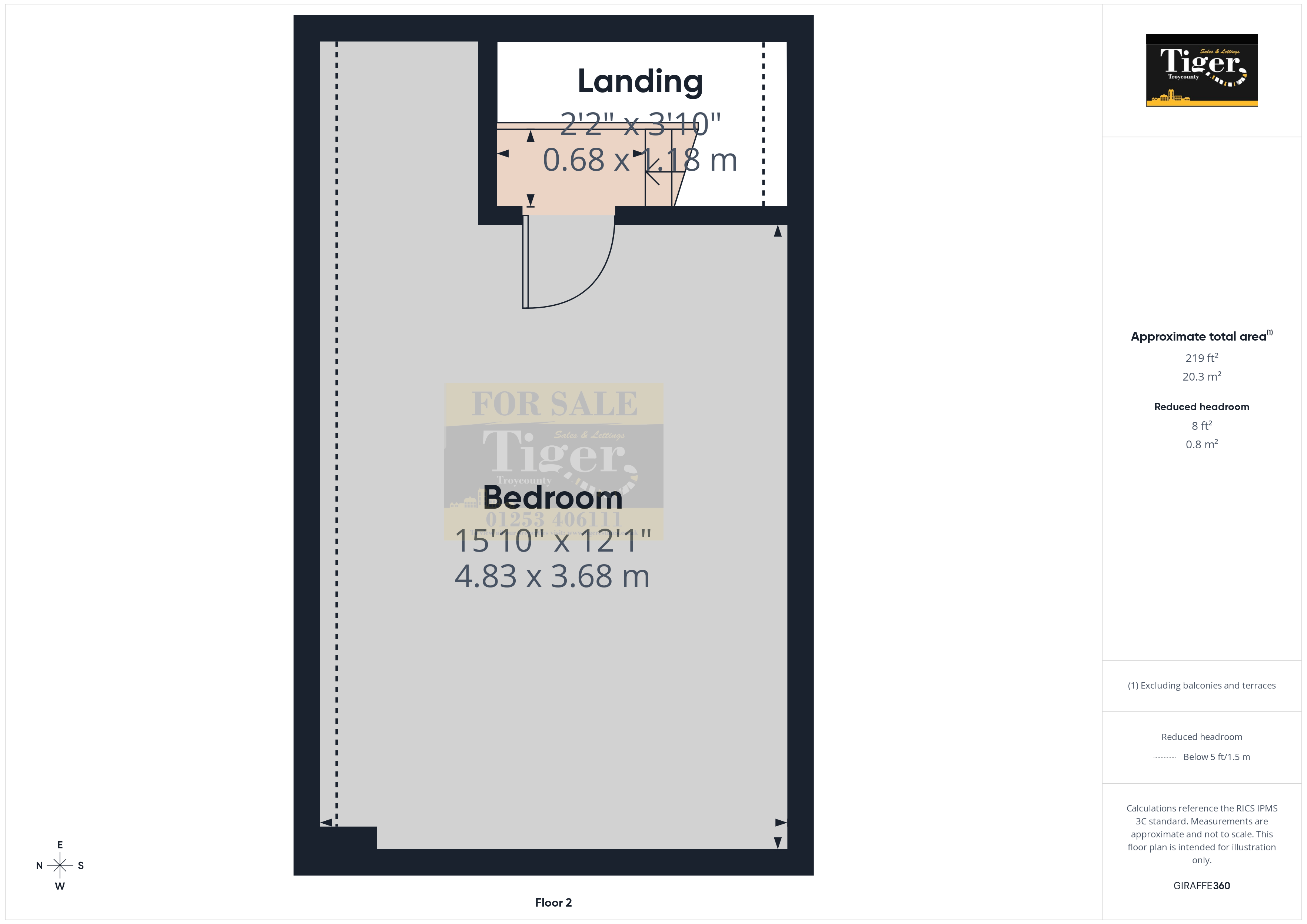 229, Waterloo Road, Blackpool floorplan