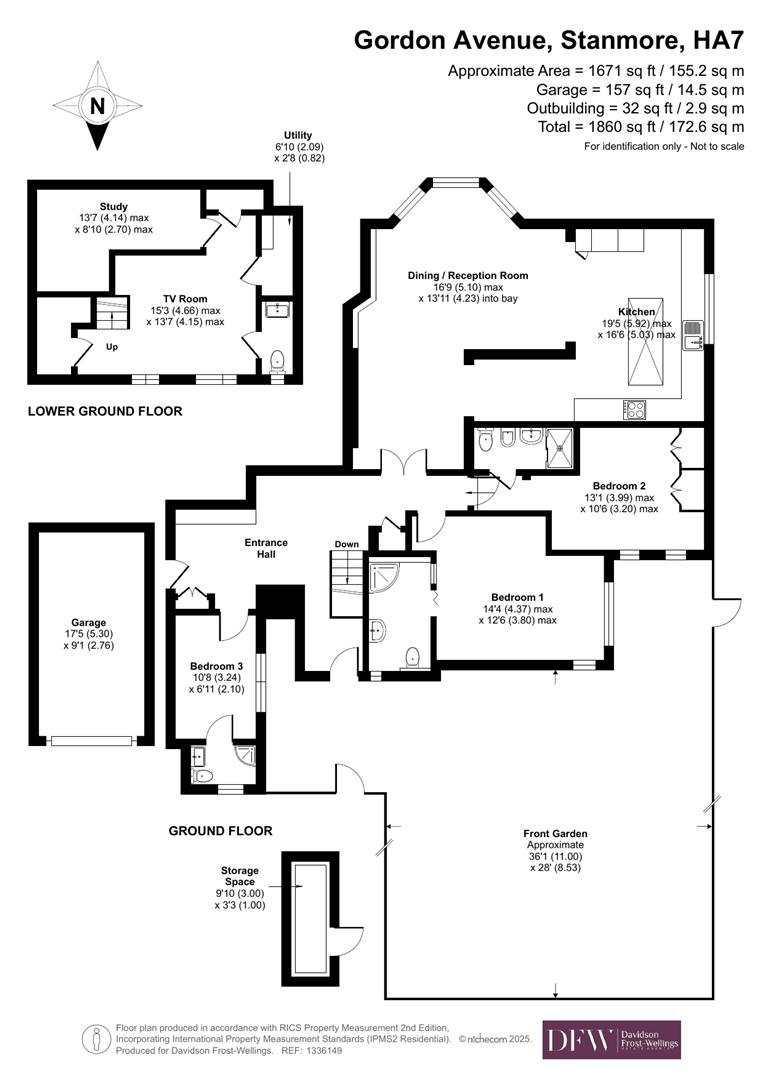 2 Wykeham House, Gordon Avenue, Stanmore floorplan
