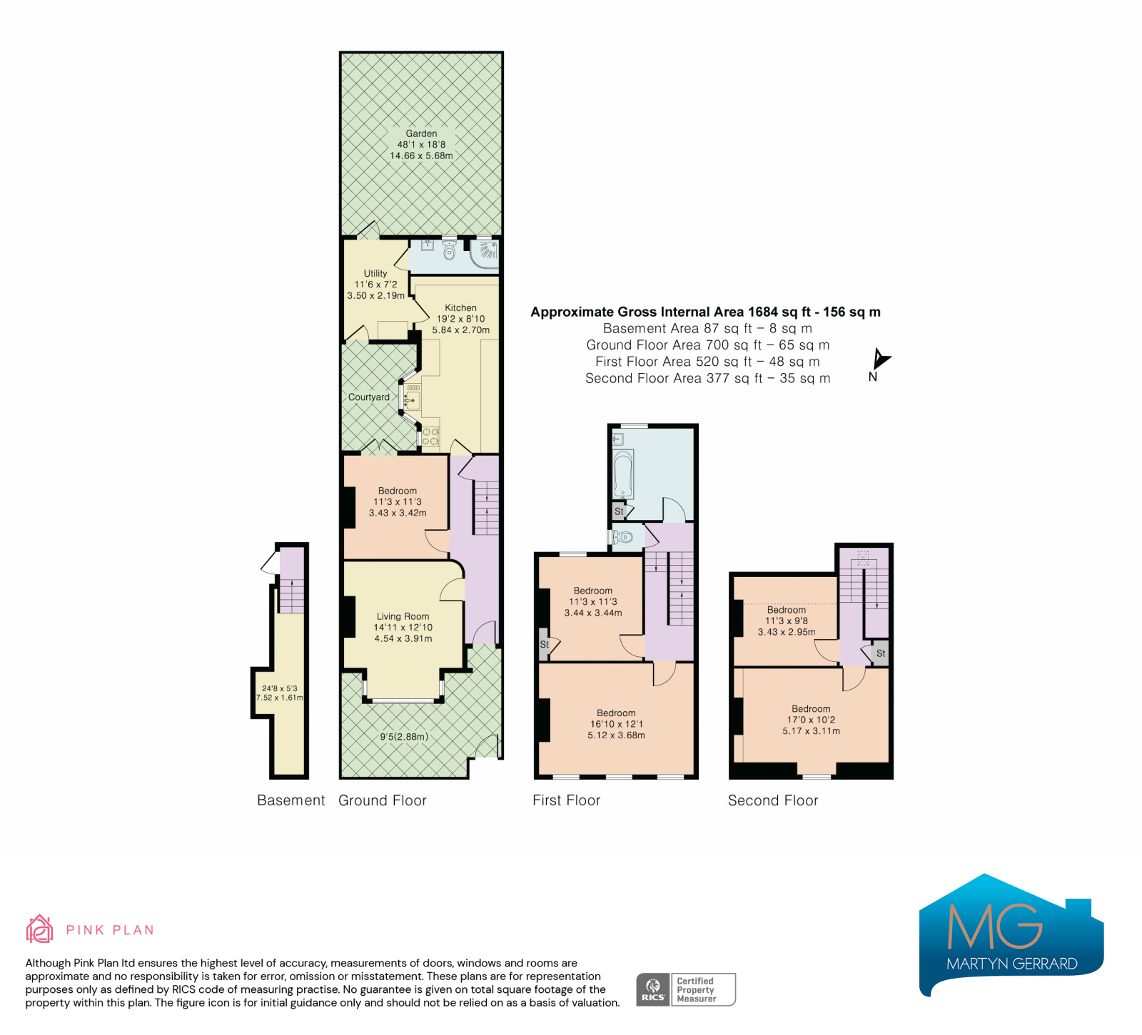51, Lincoln Road, London floorplan