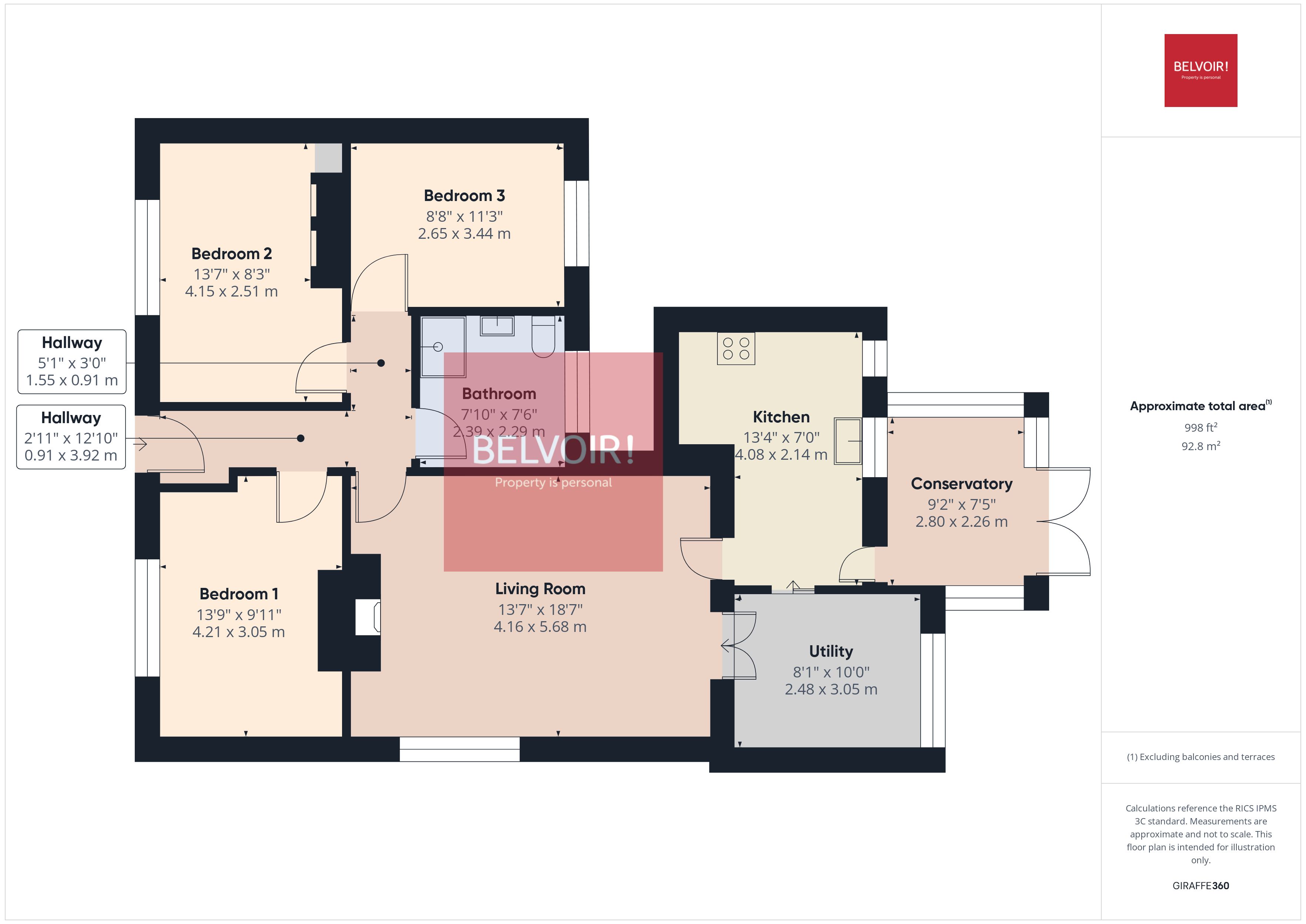 18, Chapel Road, Swansea floorplan