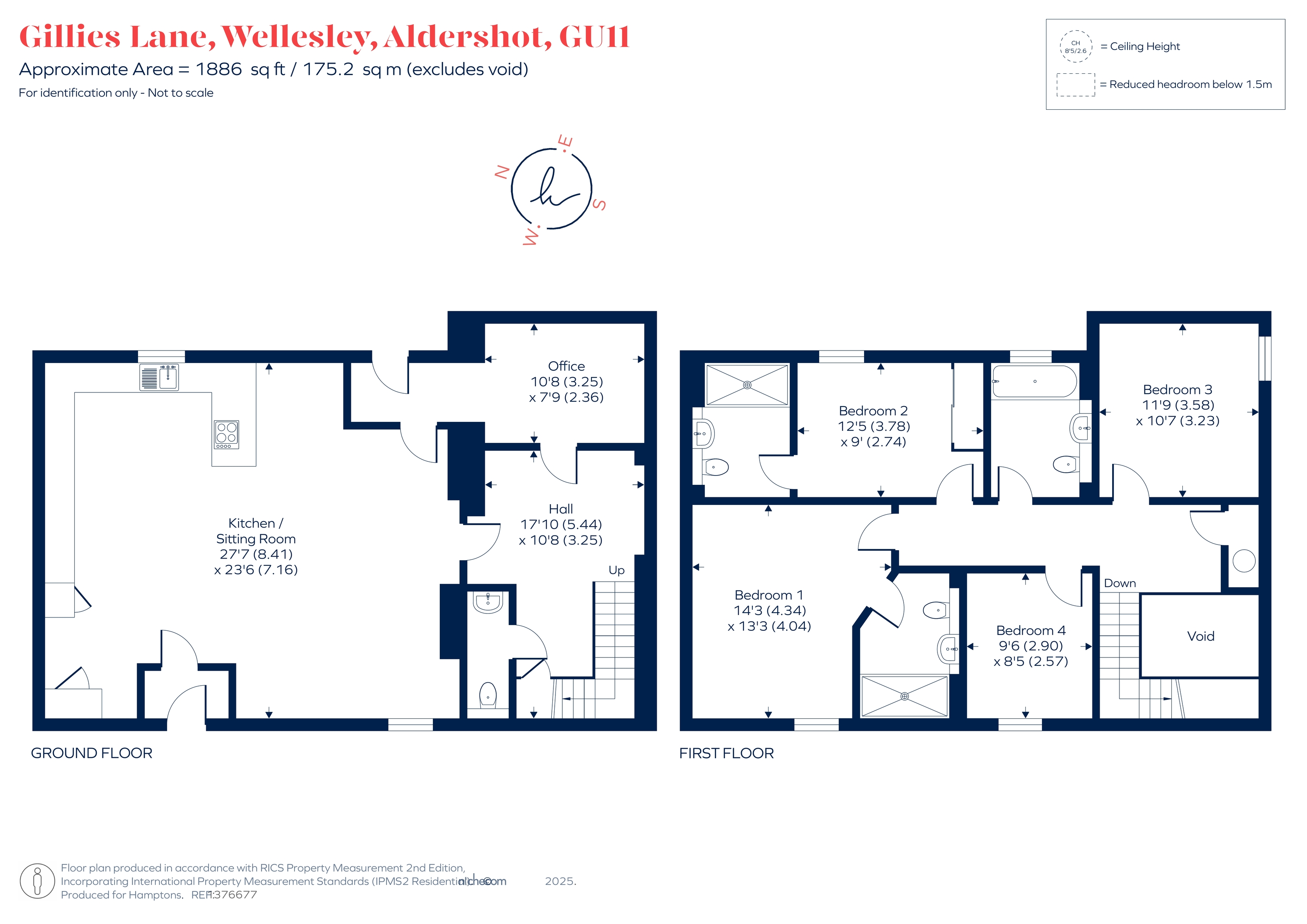 6, Gillies Lane, Aldershot floorplan