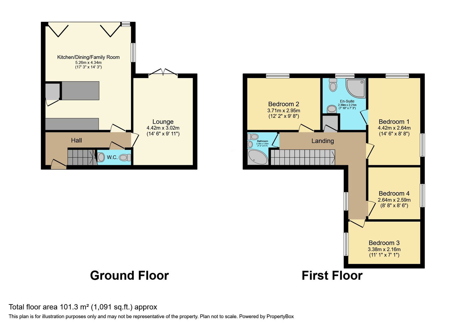 40, Regency Gardens, Chorley floorplan