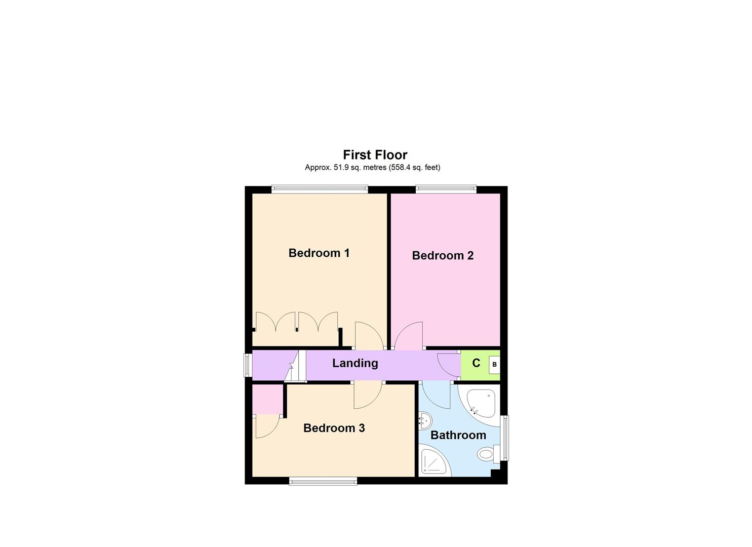 7, Portola Close, Warrington floorplan