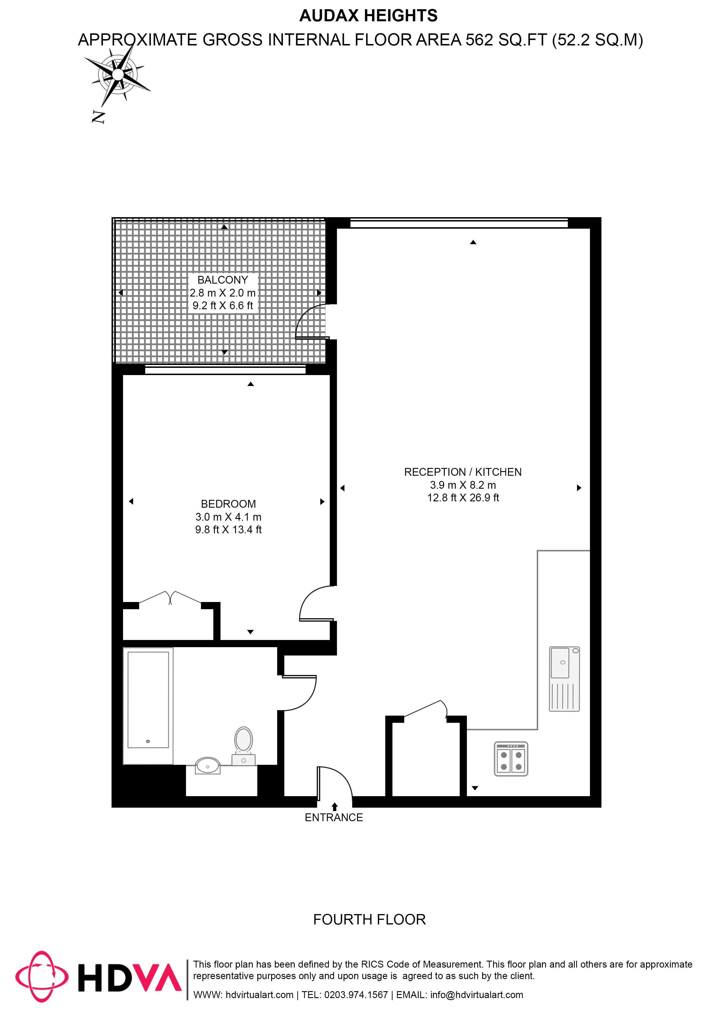 22, Audax Heights, 11, Olympic Park Avenue, London floorplan