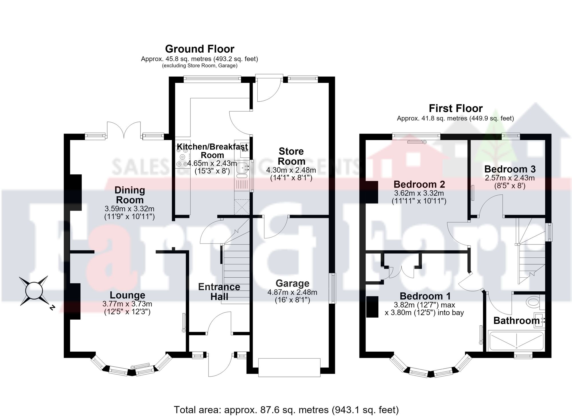 335 Longford Lane, Gloucester floorplan