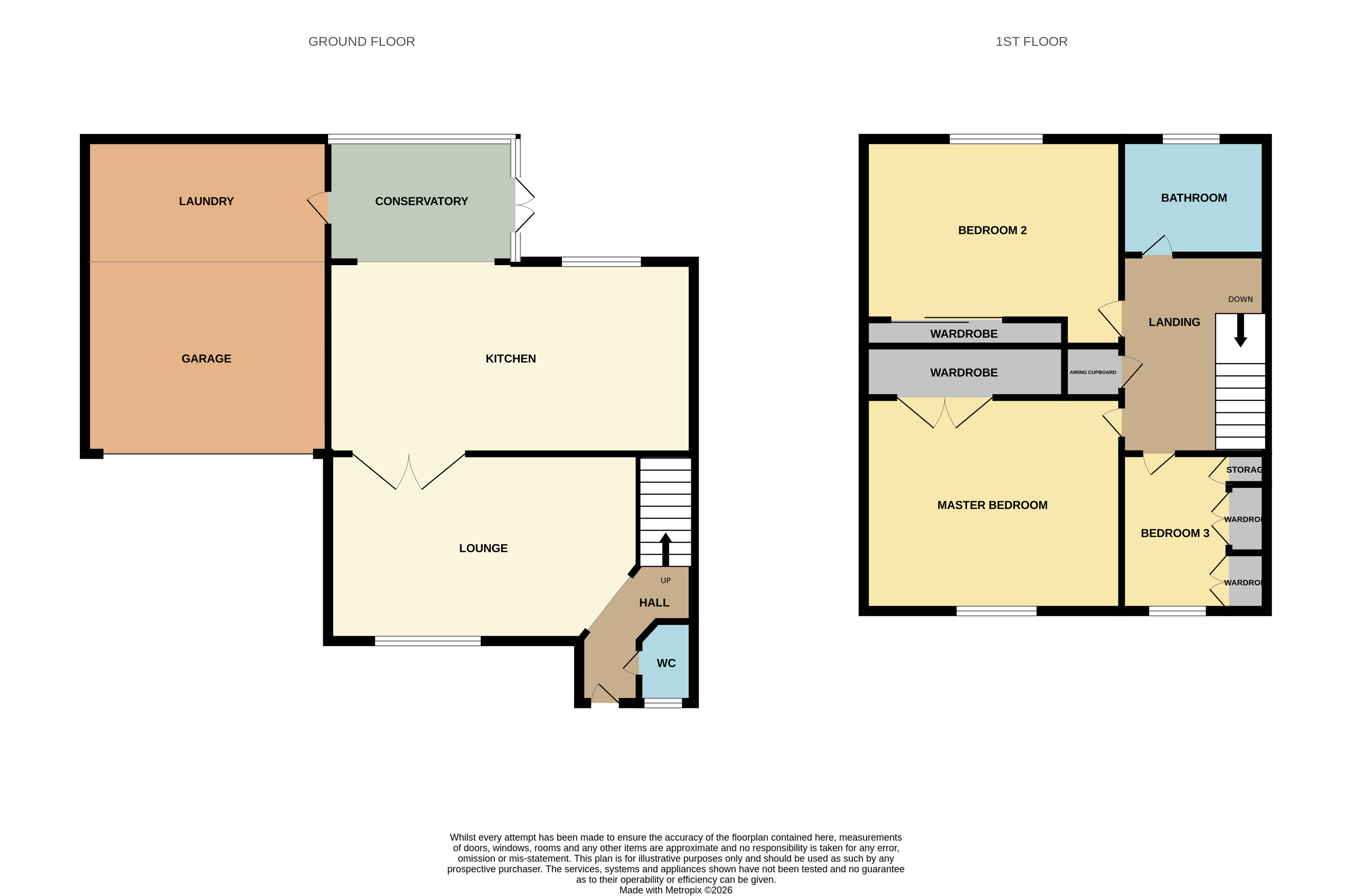 19, Dartington Way, Warwickshire floorplan