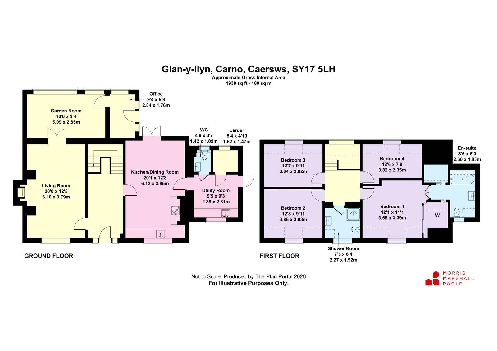 Glan-Y-Llyn,, Carno, Powys floorplan