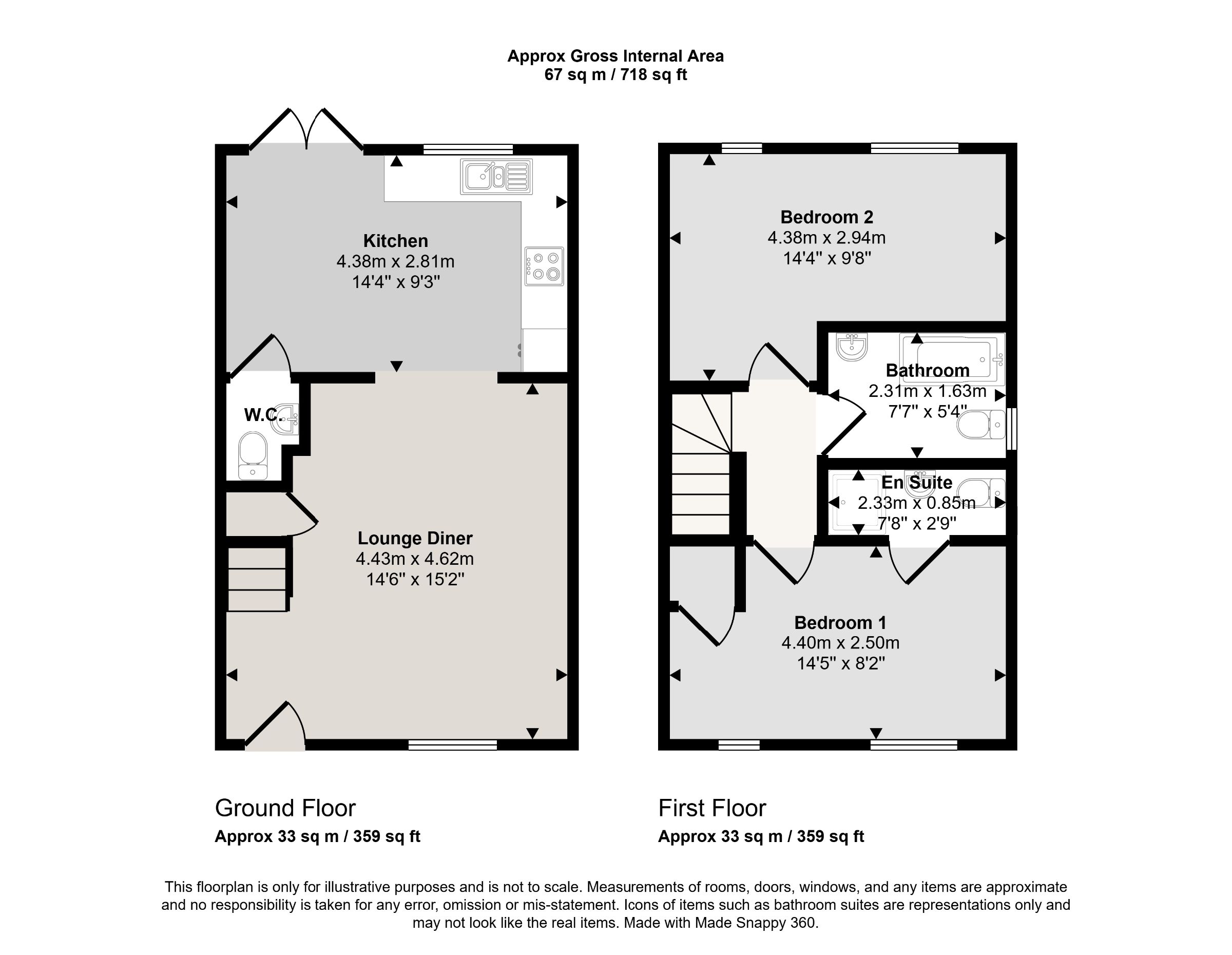 14 High Street, Hornchurch floorplan