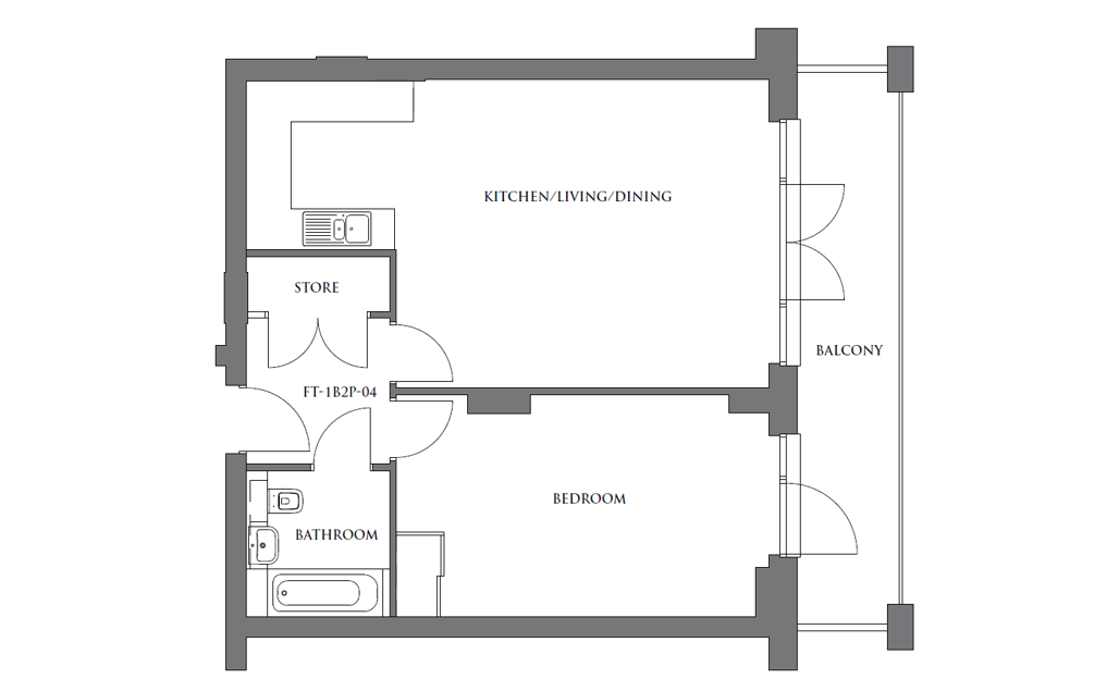 Millbrook Square, Mill Hill, London NW7, 1 bedroom flat for sale