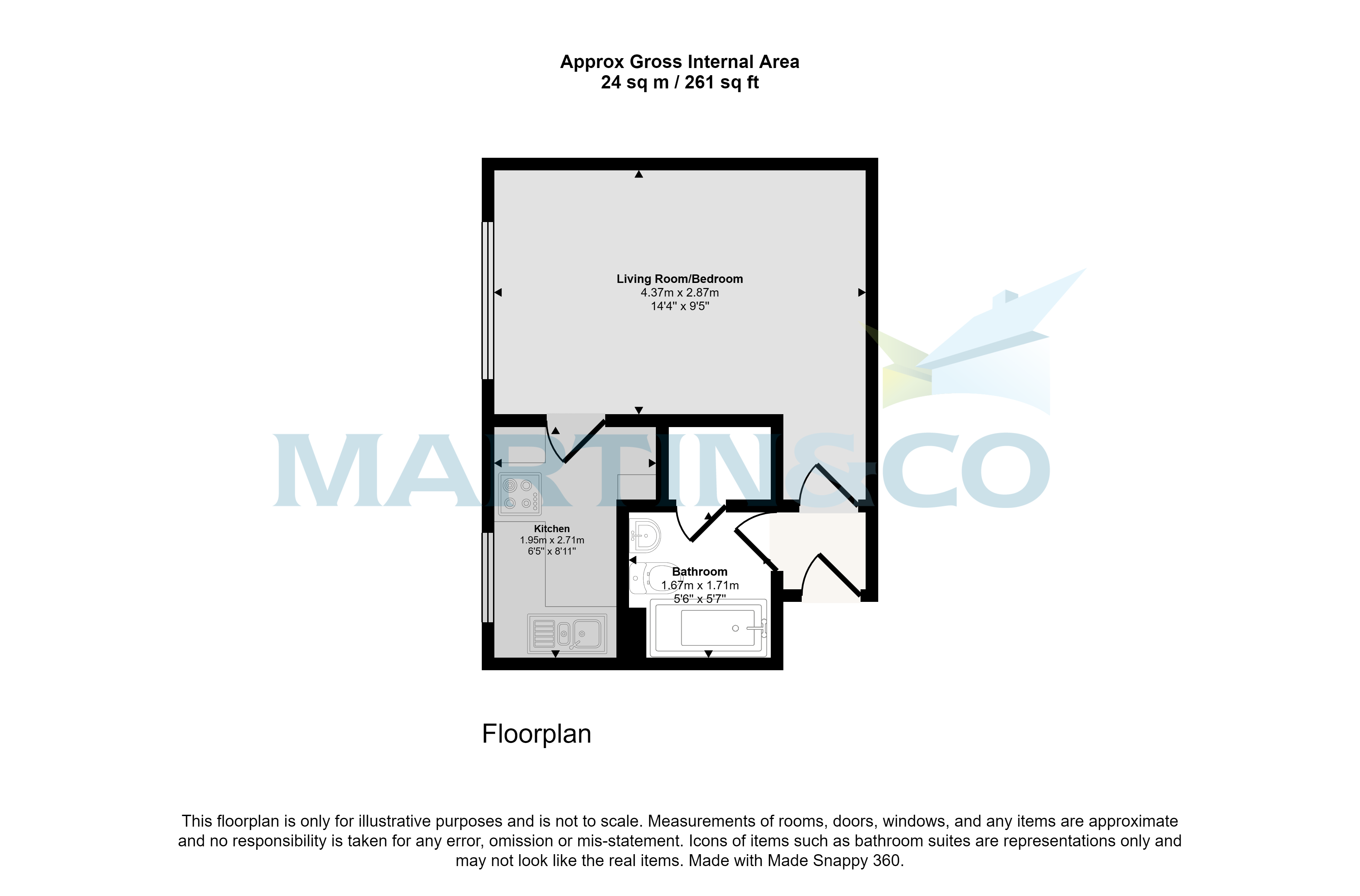 1, Silecroft Court, Ashford floorplan
