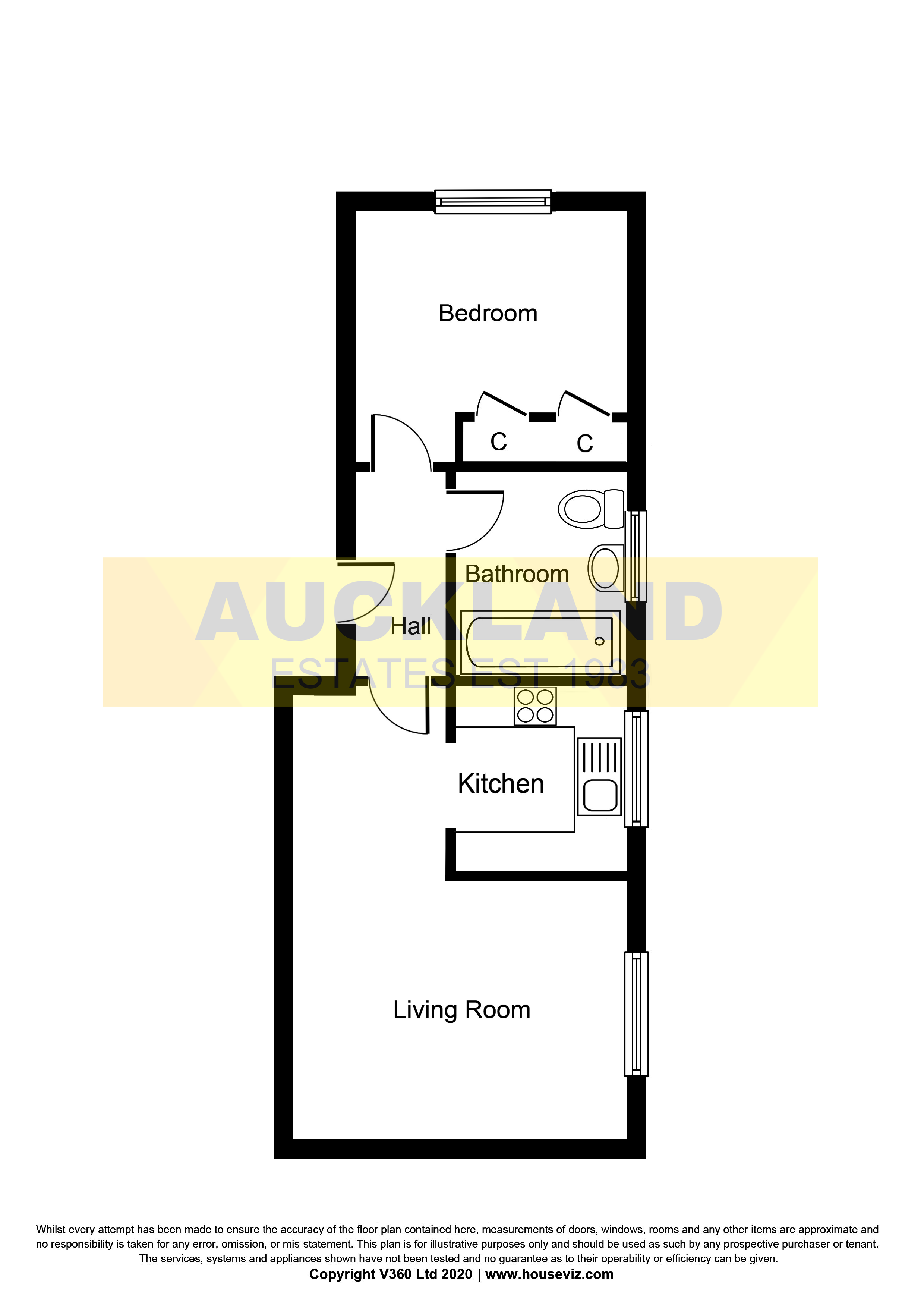 42, Bornedene, Potters Bar floorplan