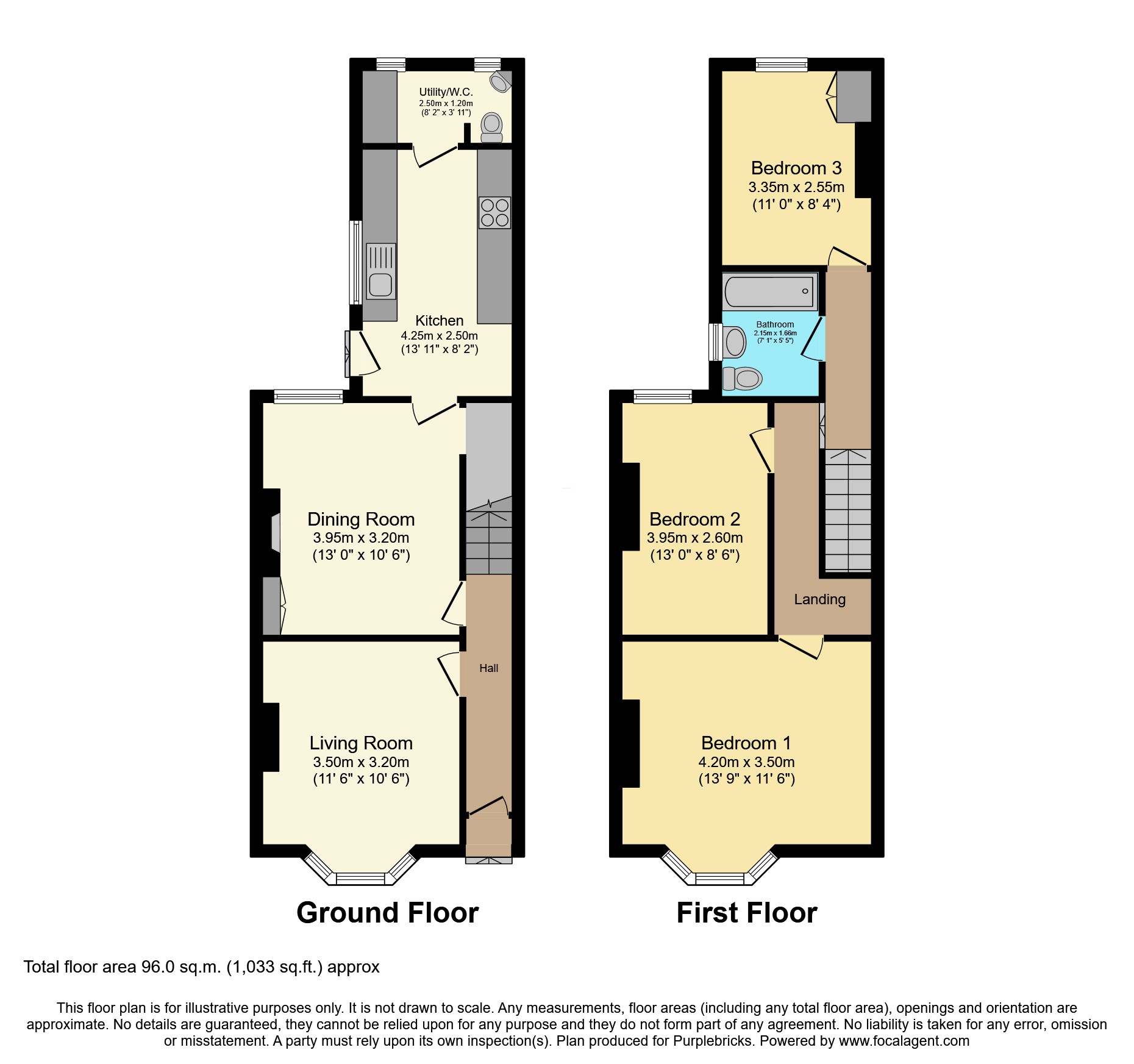 27, Walton Street, Leicester floorplan
