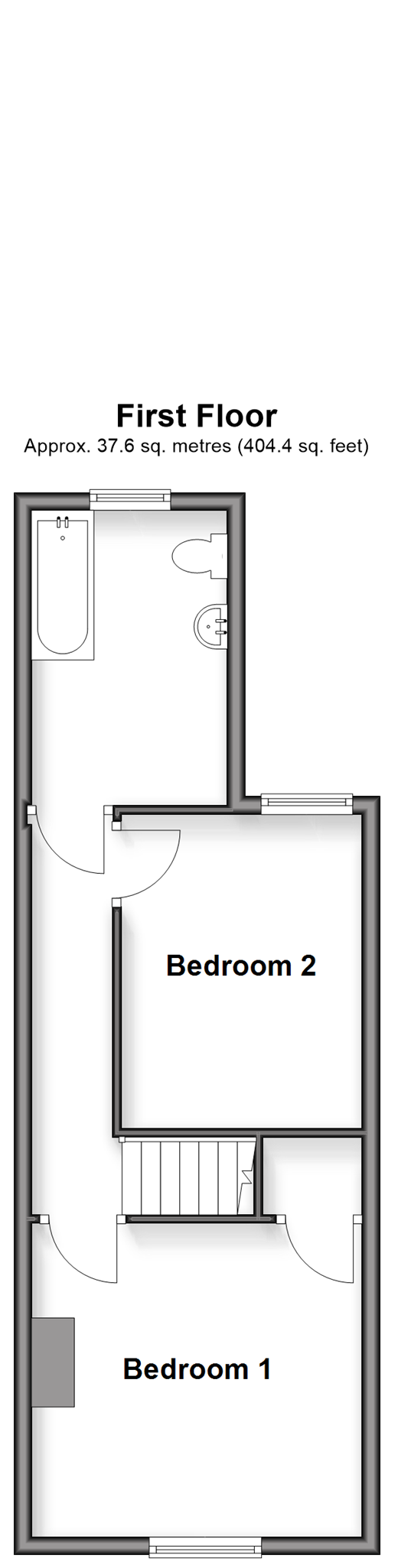 St. John's Road Wroxall, Ventnor floorplan