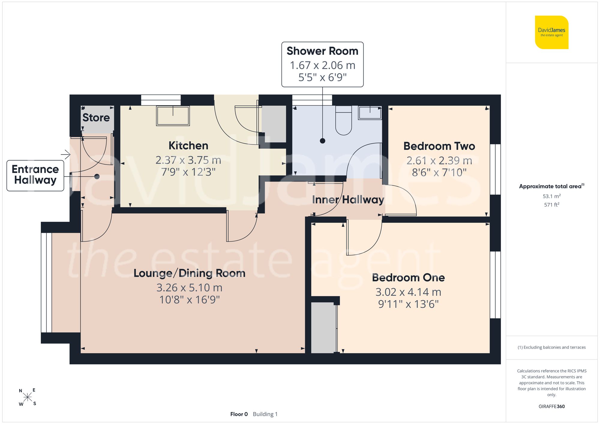 65 Yew Tree Lane, Nottingham floorplan