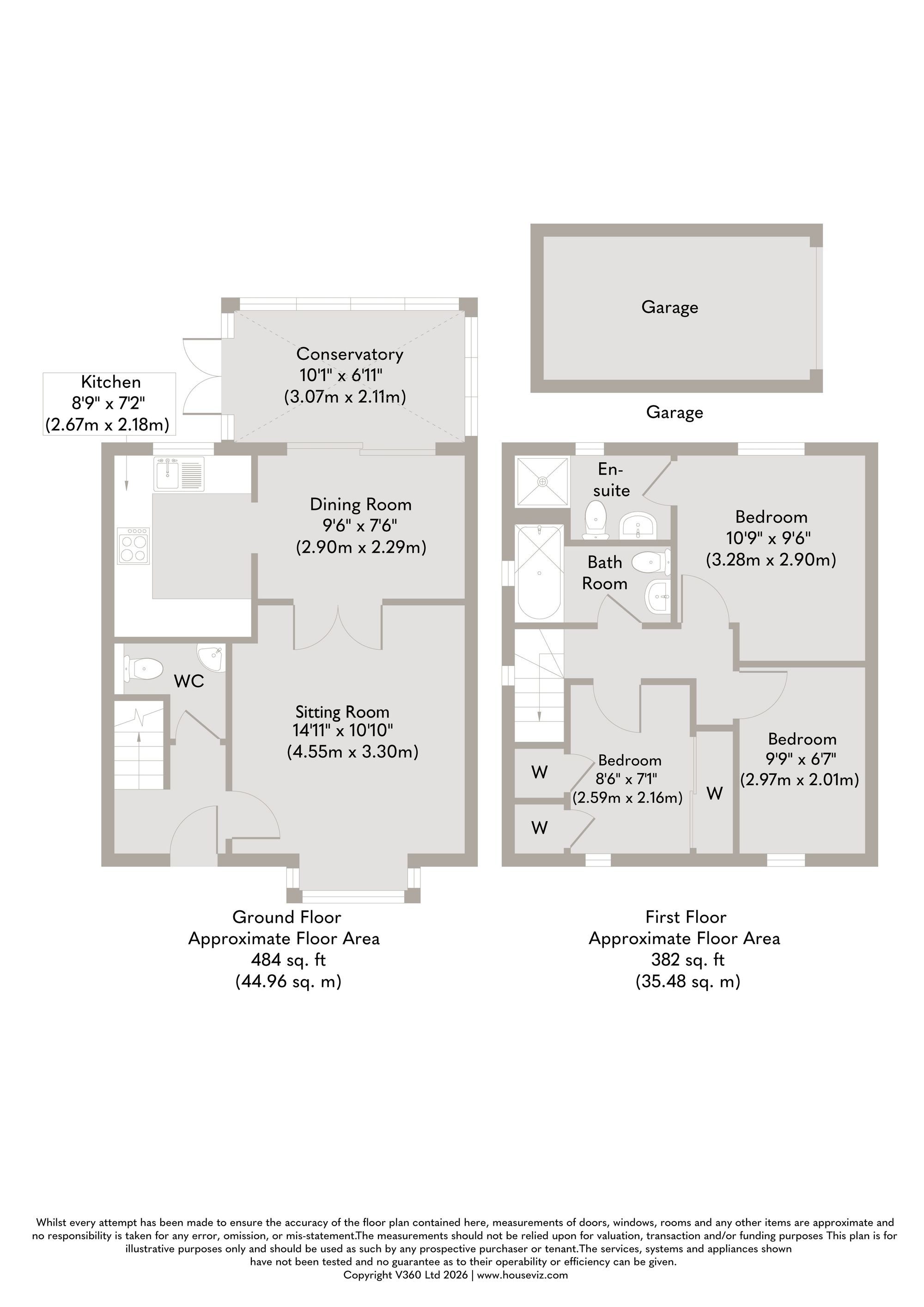 44 Montgomery Way, King's Lynn floorplan
