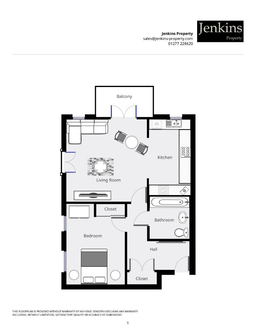 1 Bedrooms Flat for sale in Florence Close, Warley, Brentwood CM13