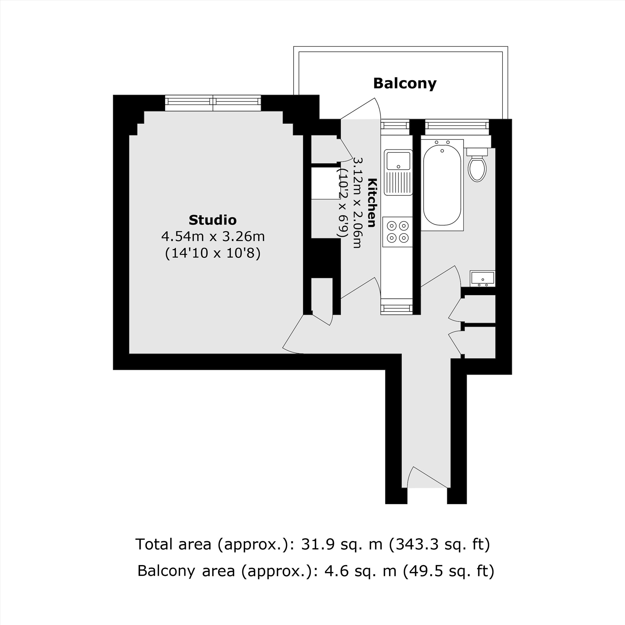Belmont Street, London floorplan