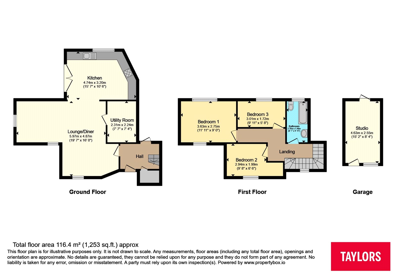 22, Morley Road, Bristol floorplan