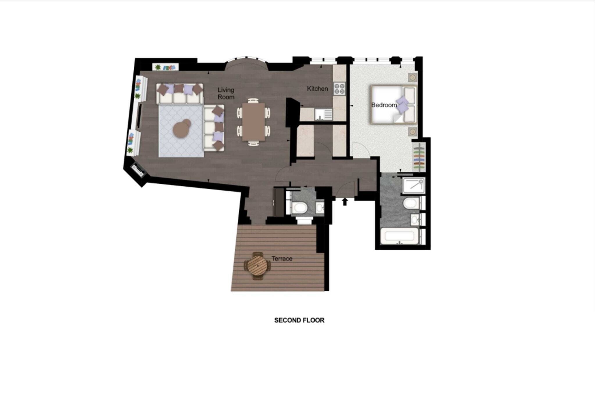 Duke Street, London floorplan